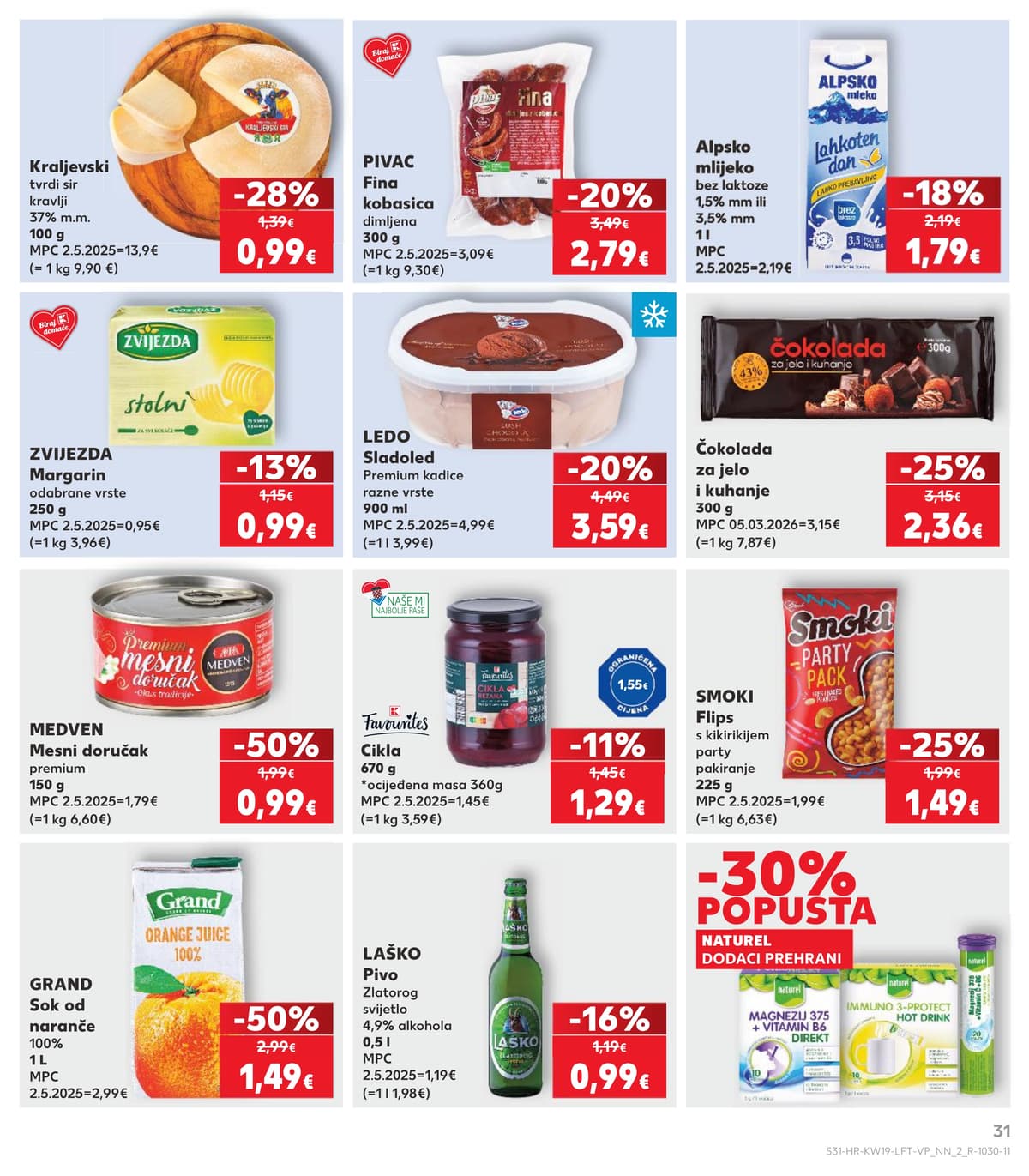 Stranica 31. Kaufland kataloga - Tjedna Akcija