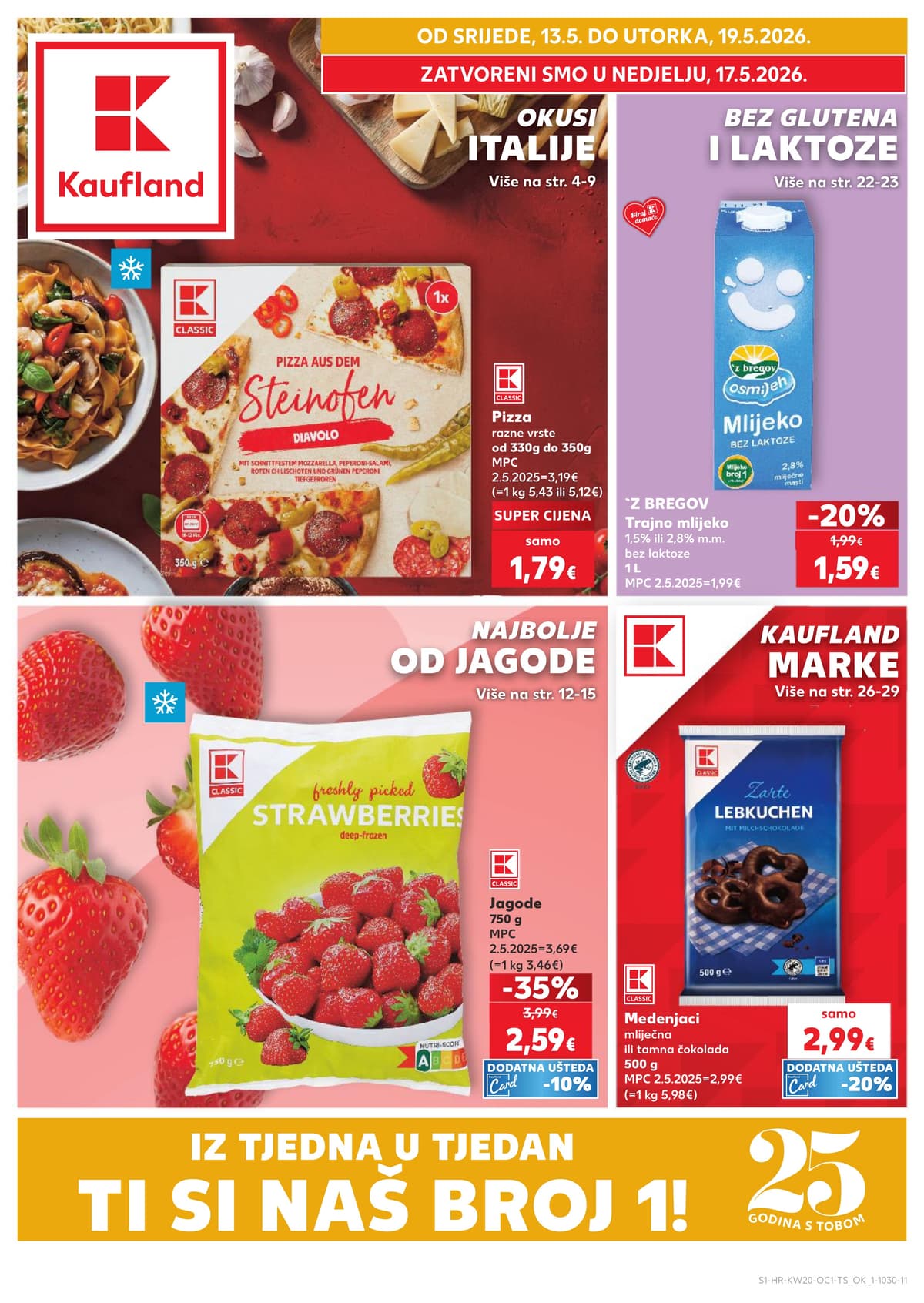 Stranica 1. Kaufland kataloga - Okusi Italije