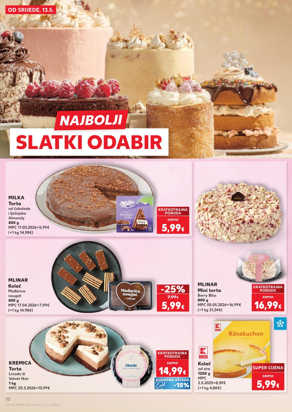Stranica 10. Kaufland kataloga - Okusi Italije od 10.05.2026.