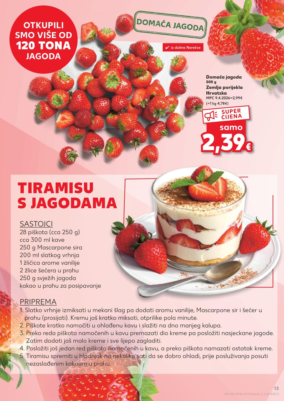 Stranica 13. Kaufland kataloga - Okusi Italije od 10.05.2026.