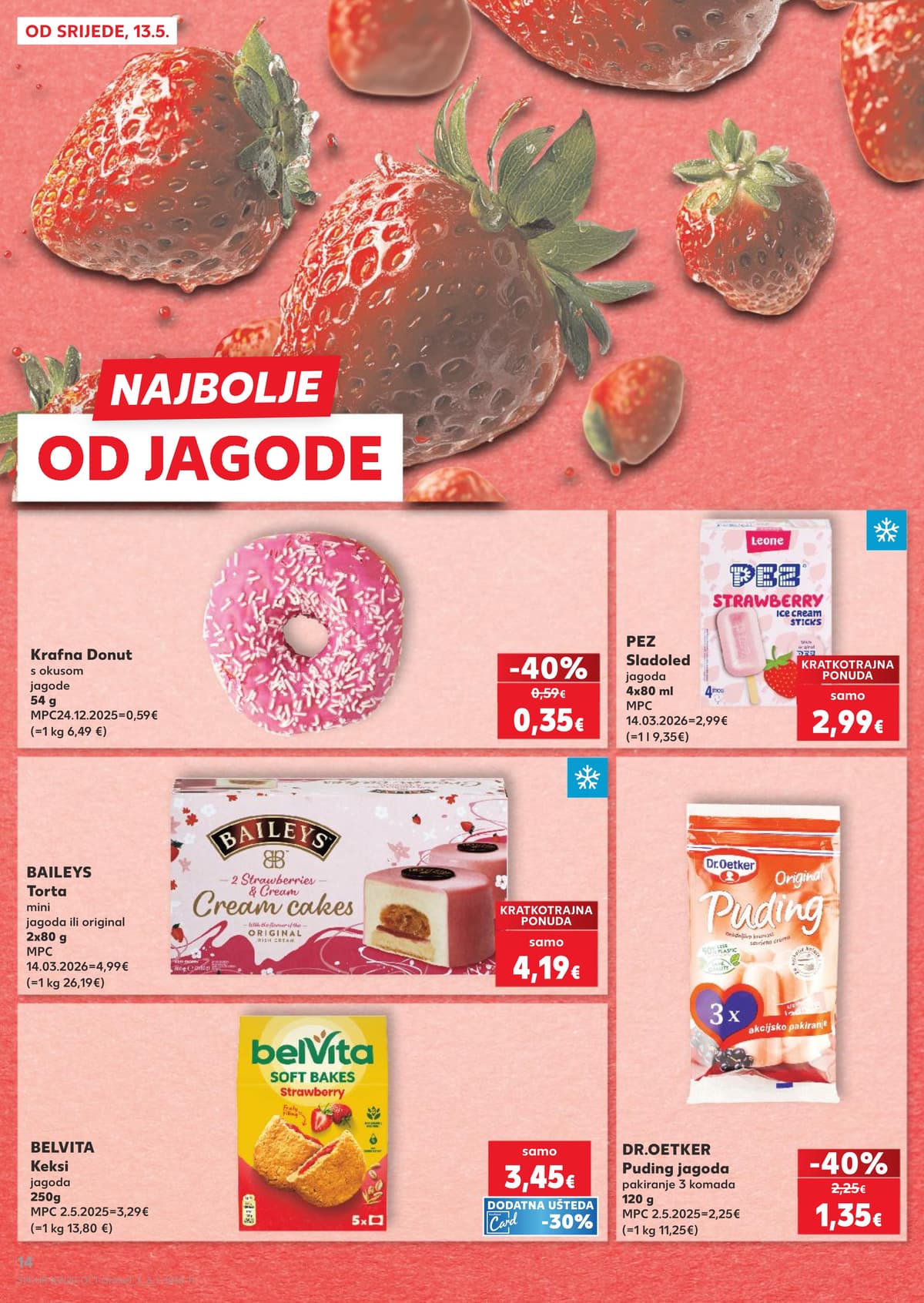Stranica 14. Kaufland kataloga - Okusi Italije od 10.05.2026.