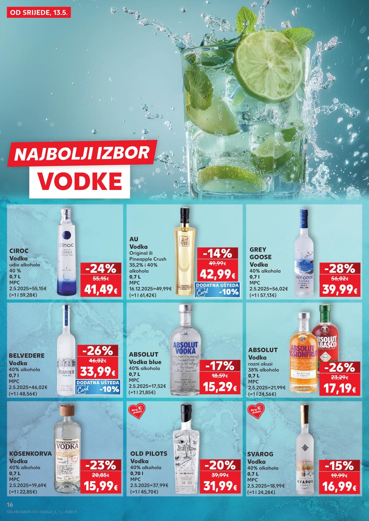 Stranica 16. Kaufland kataloga - Okusi Italije