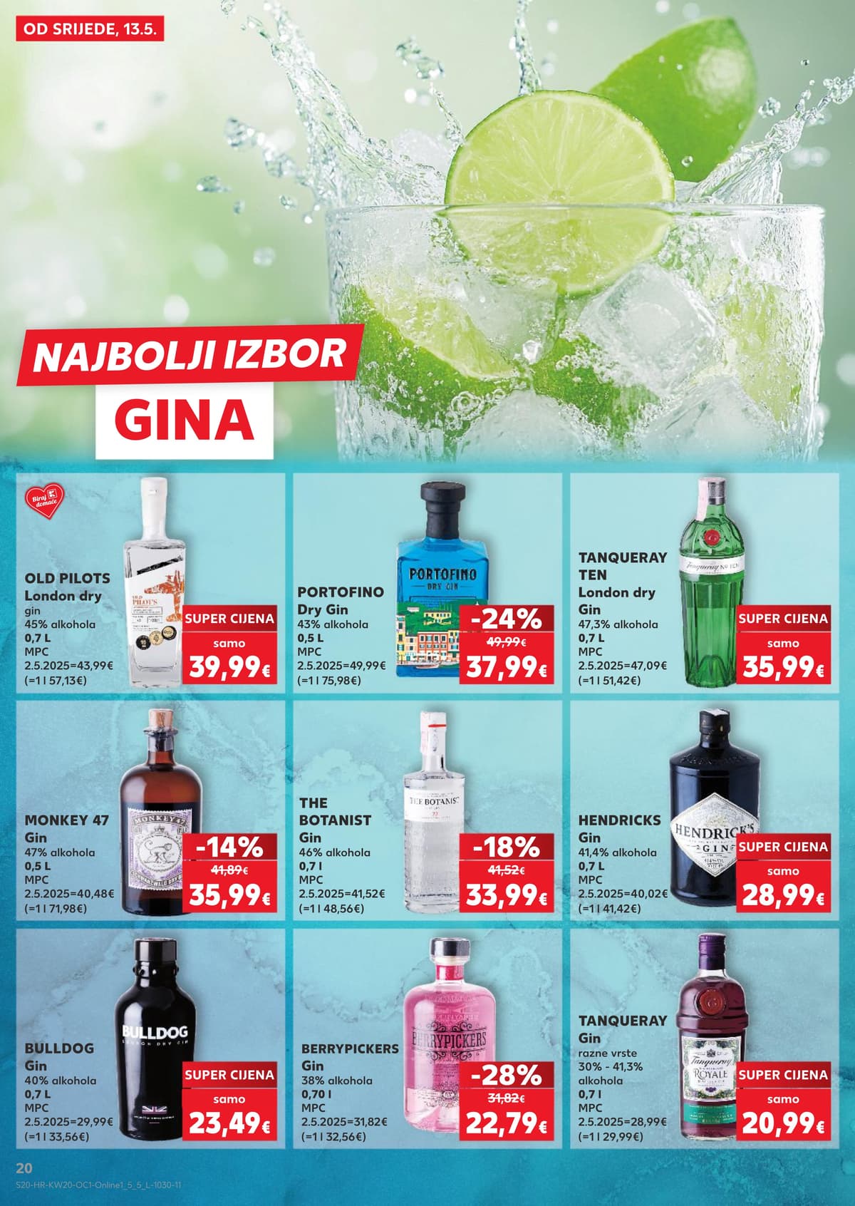 Stranica 20. Kaufland kataloga - Okusi Italije