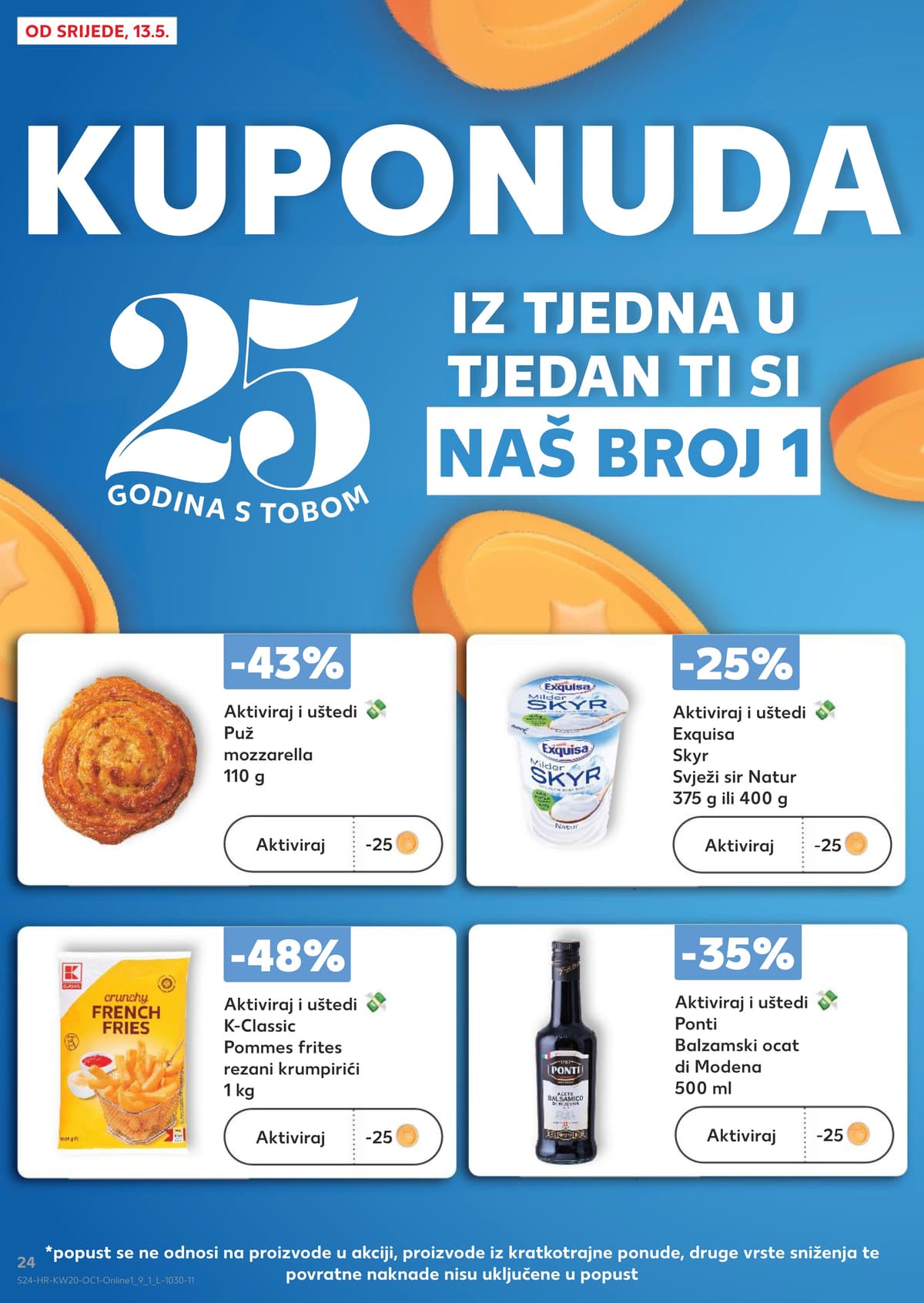 Stranica 24. Kaufland kataloga - Okusi Italije od 10.05.2026.