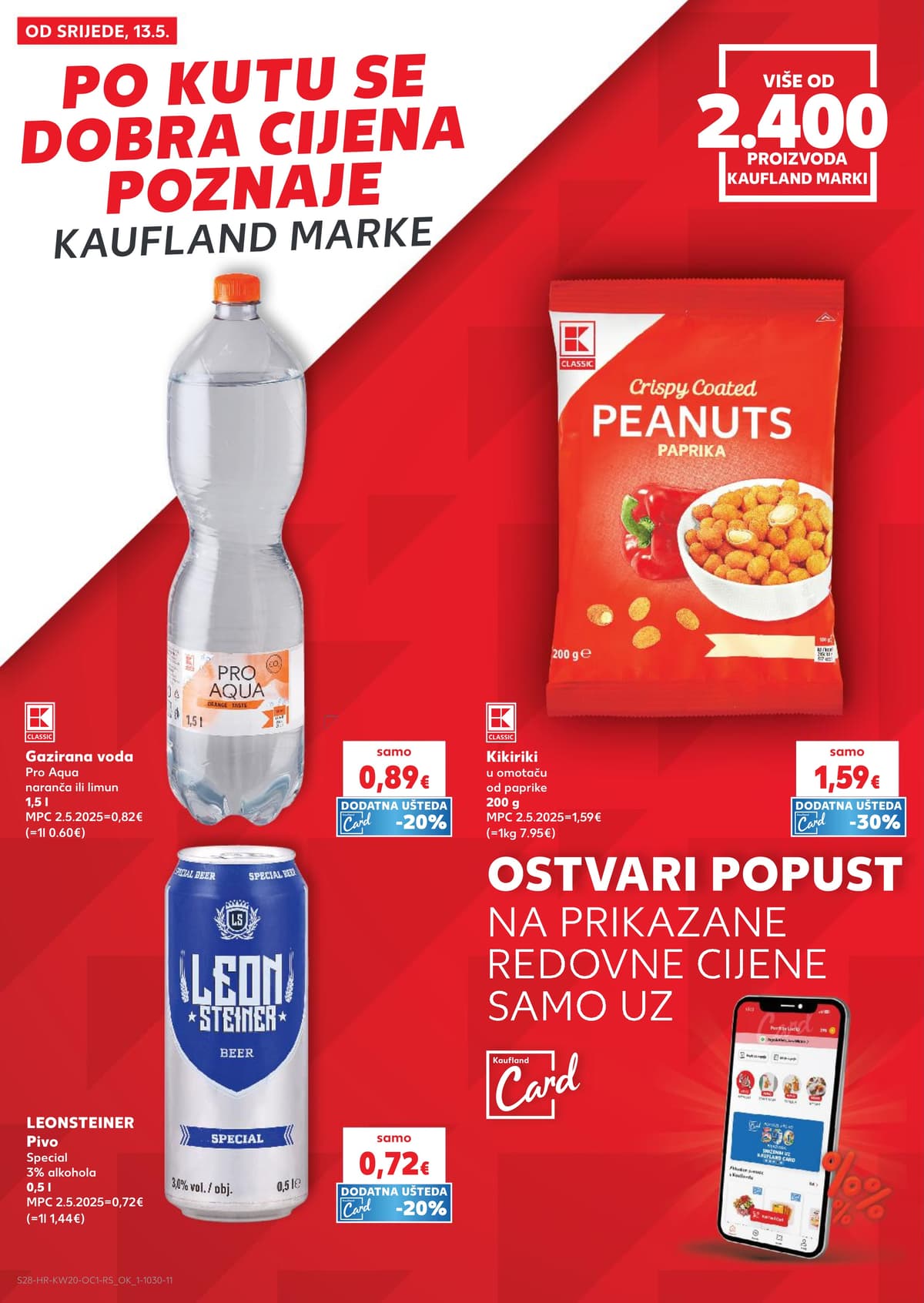 Stranica 28. Kaufland kataloga - Okusi Italije od 10.05.2026.