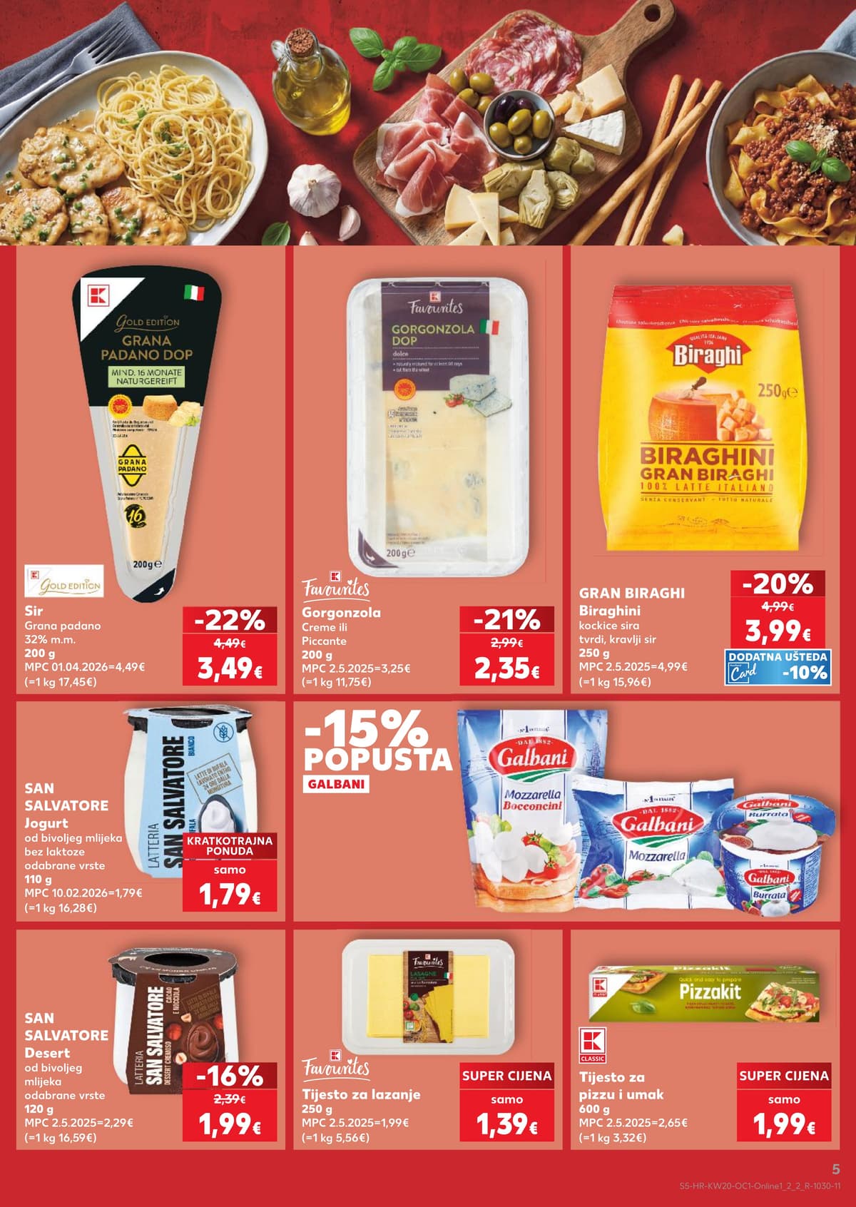 Stranica 5. Kaufland kataloga - Okusi Italije od 10.05.2026.