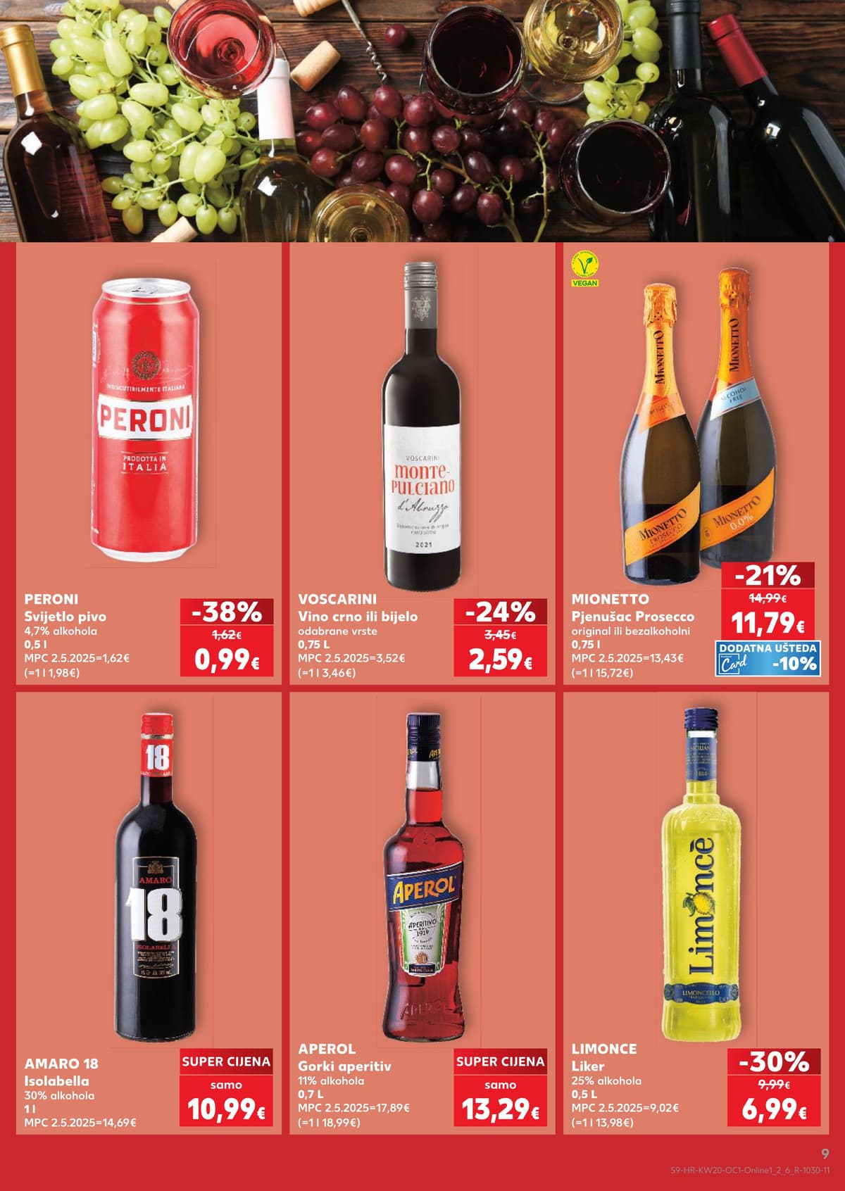 Stranica 9. Kaufland kataloga - Okusi Italije od 10.05.2026.