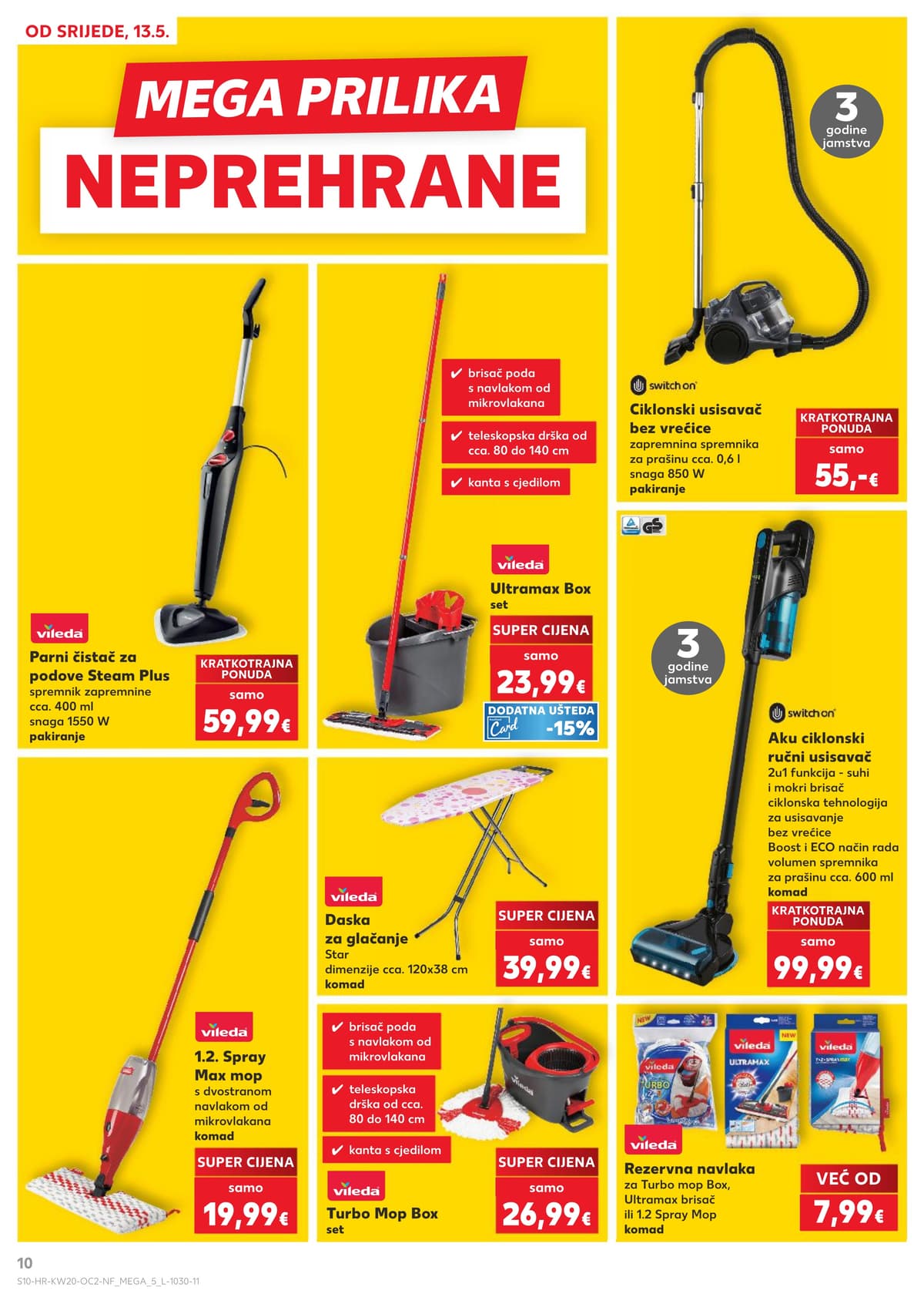 Stranica 10. Kaufland kataloga - Neprehrambeni Proizvodi od 10.05.2026.