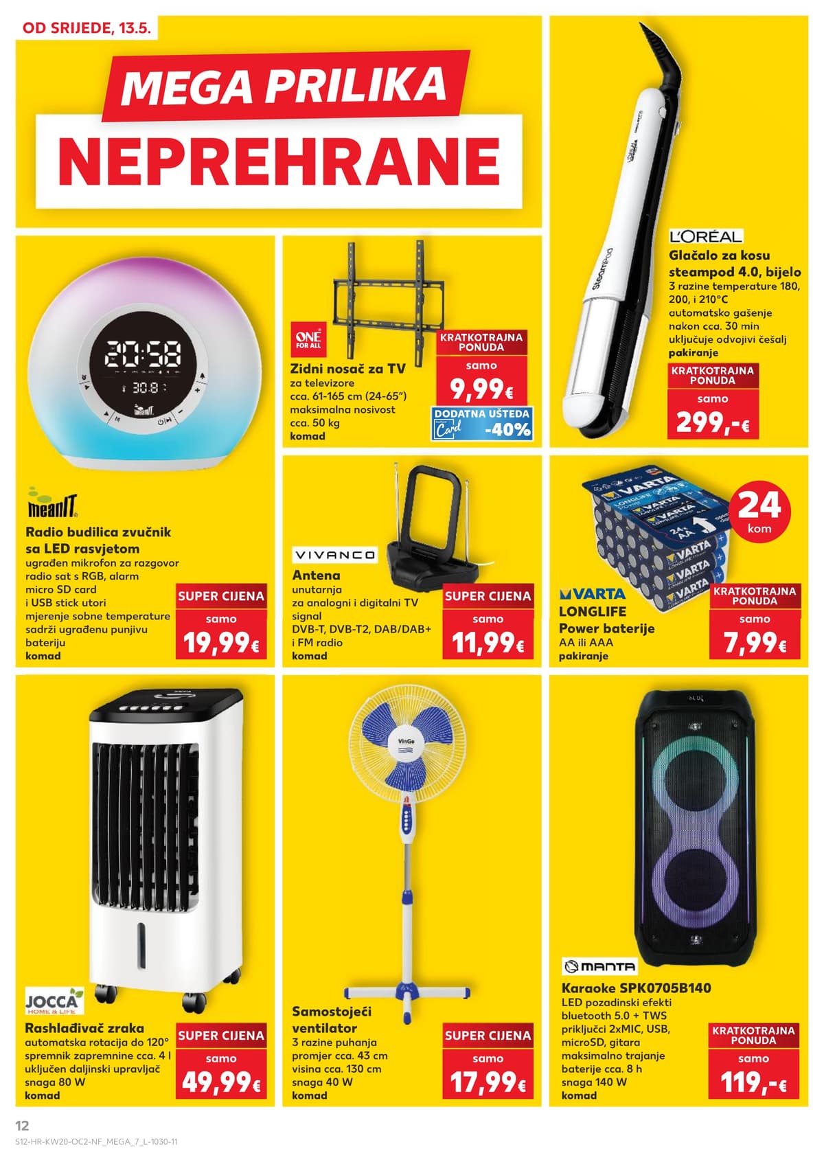 Stranica 12. Kaufland kataloga - Neprehrambeni Proizvodi