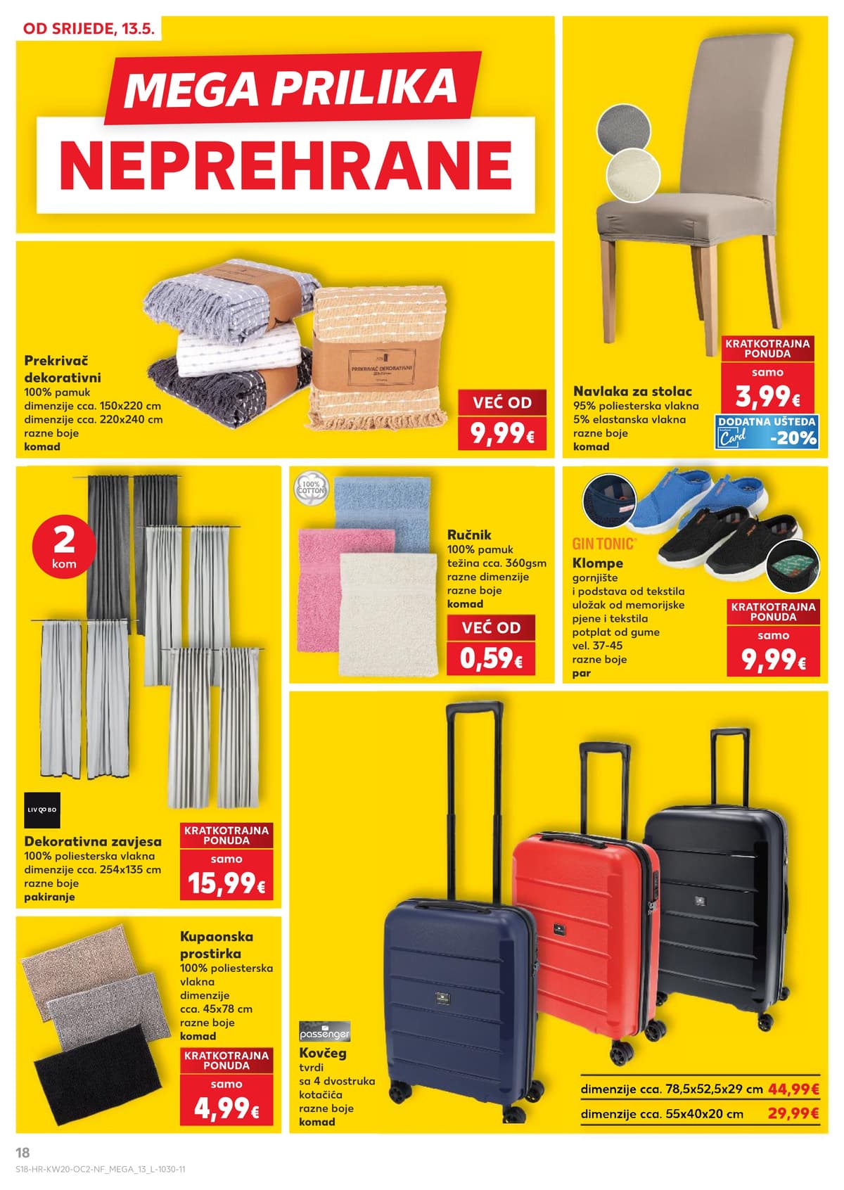 Stranica 18. Kaufland kataloga - Neprehrambeni Proizvodi od 10.05.2026.