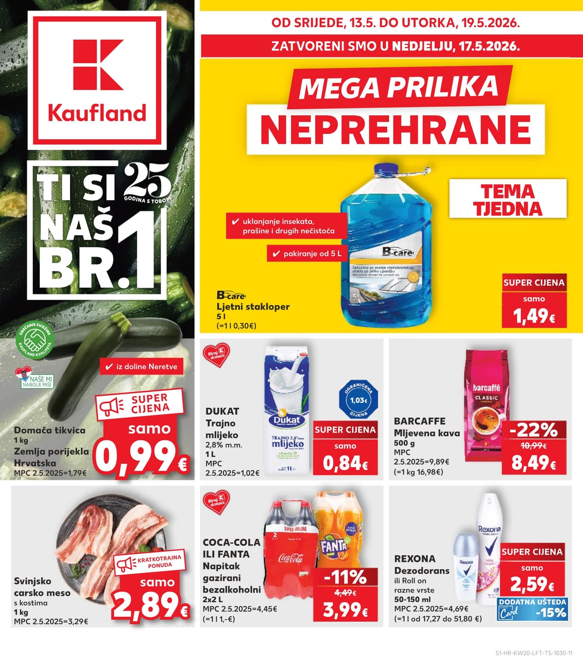 Stranica 1. Kaufland kataloga - Tjedna Akcija