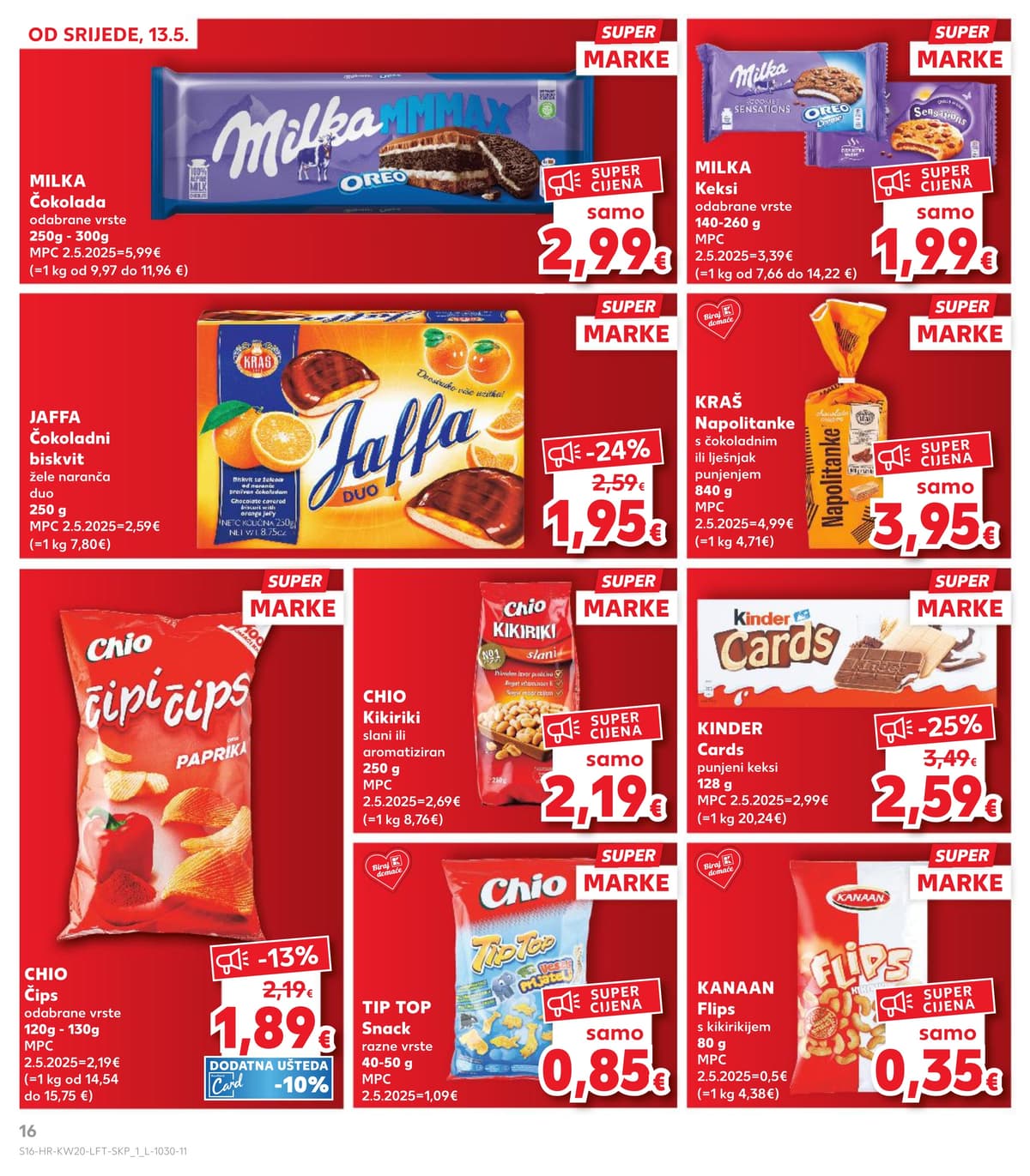 Stranica 16. Kaufland kataloga - Tjedna Akcija od 10.05.2026.