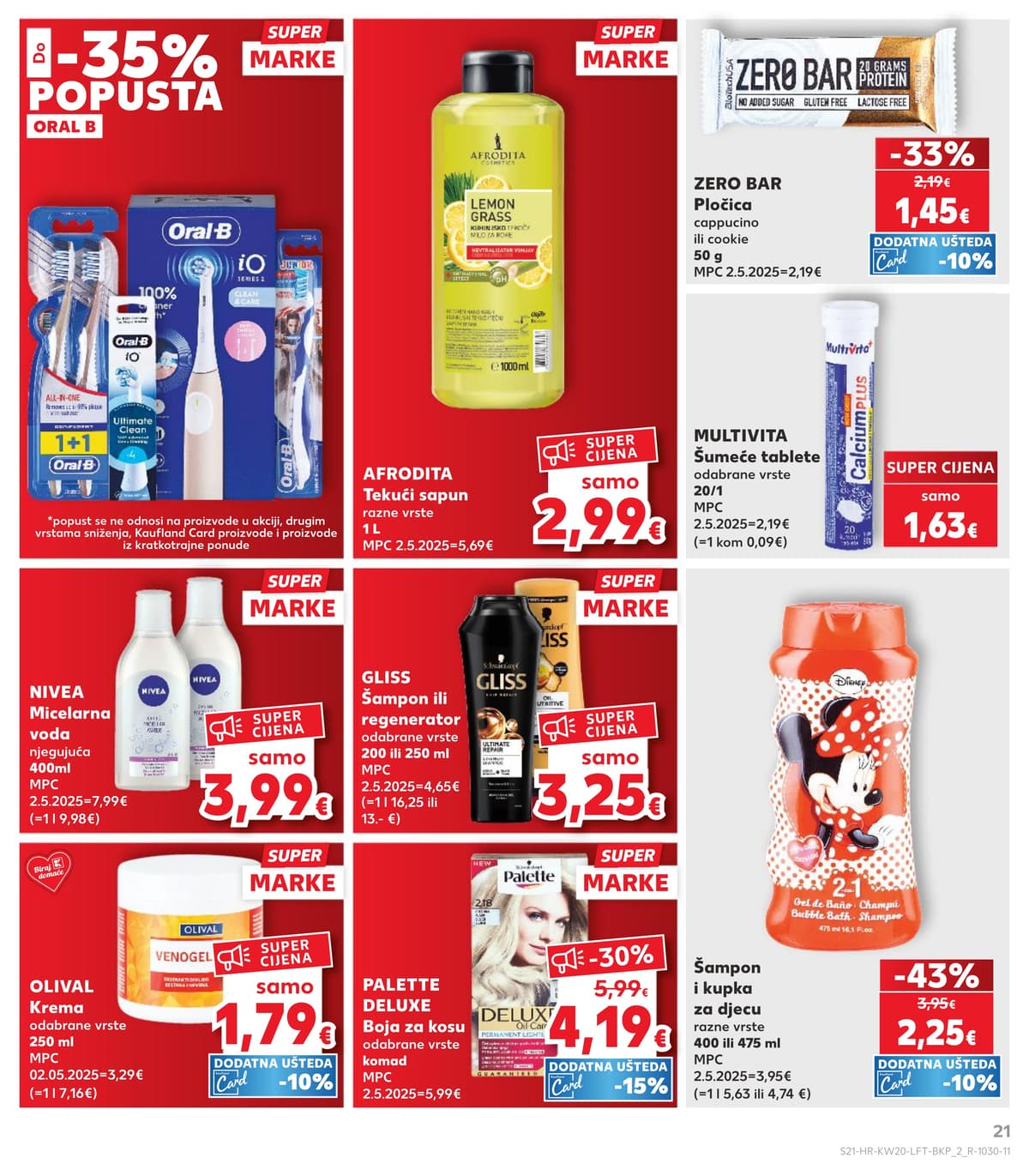 Stranica 21. Kaufland kataloga - Tjedna Akcija
