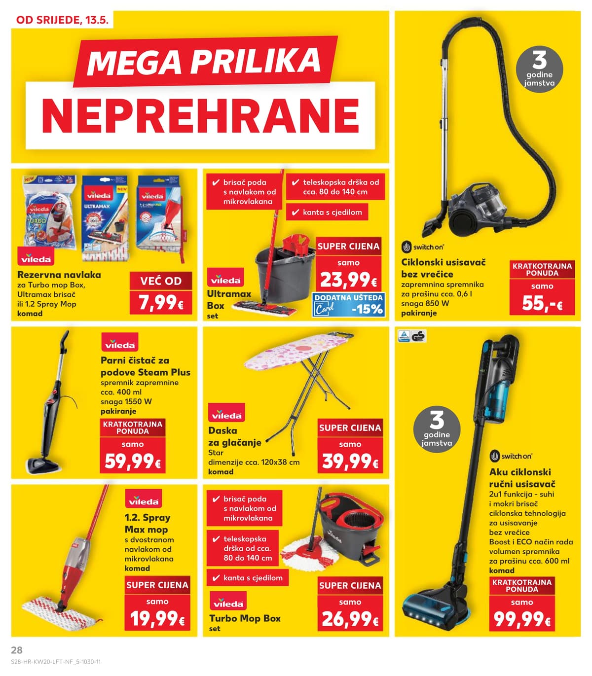 Stranica 28. Kaufland kataloga - Tjedna Akcija od 10.05.2026.
