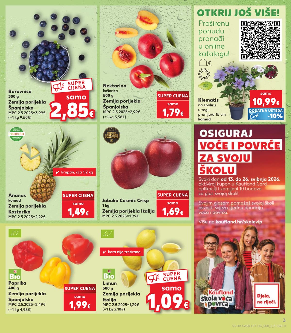 Stranica 3. Kaufland kataloga - Tjedna Akcija od 10.05.2026.