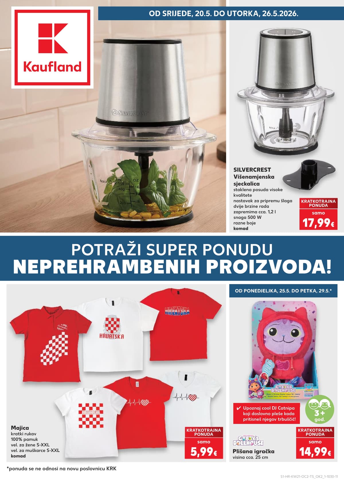 Stranica 1. Kaufland kataloga - Neprehrambeni Proizvodi od 18.05.2026.