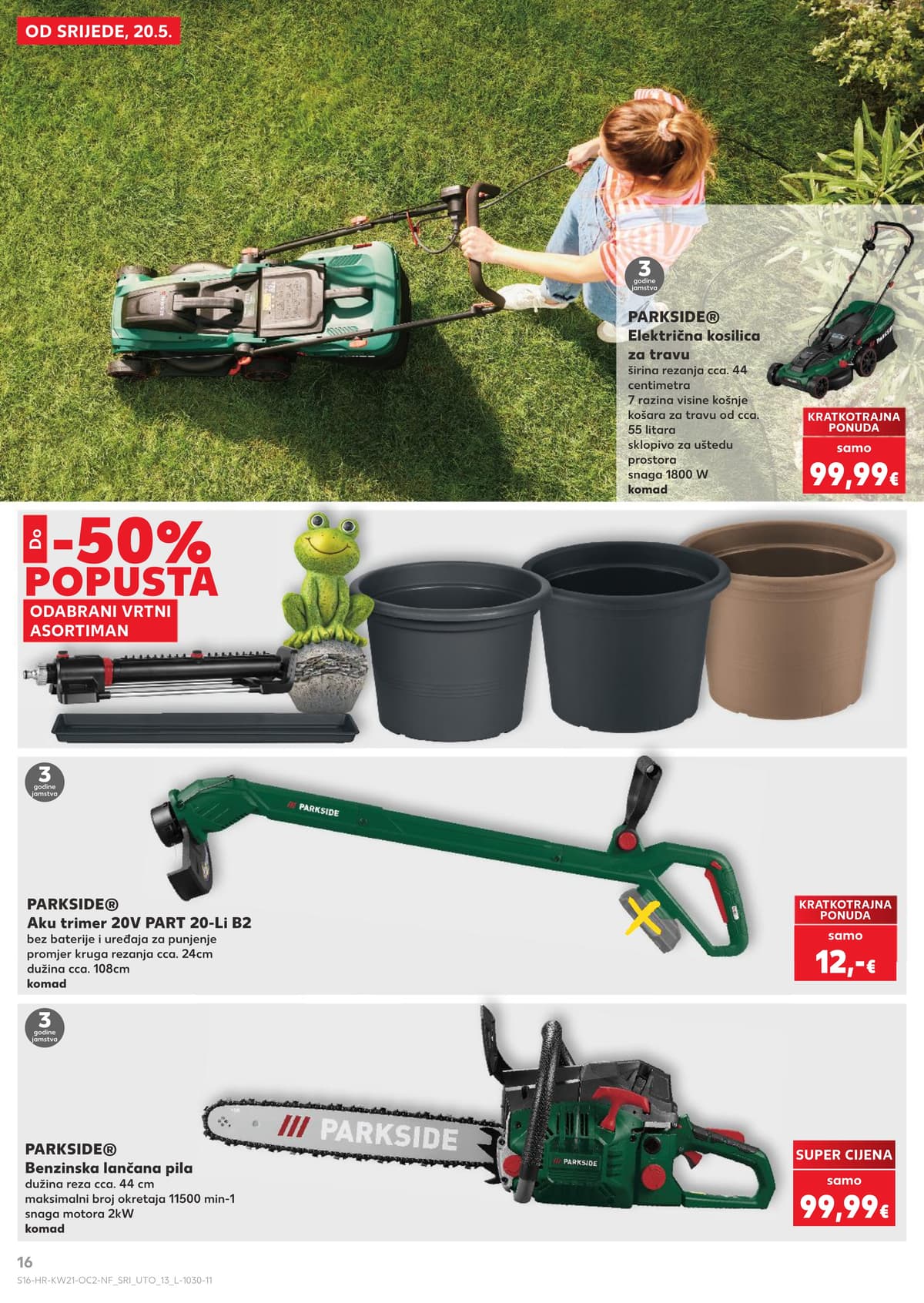 Stranica 16. Kaufland kataloga - Neprehrambeni Proizvodi od 18.05.2026.