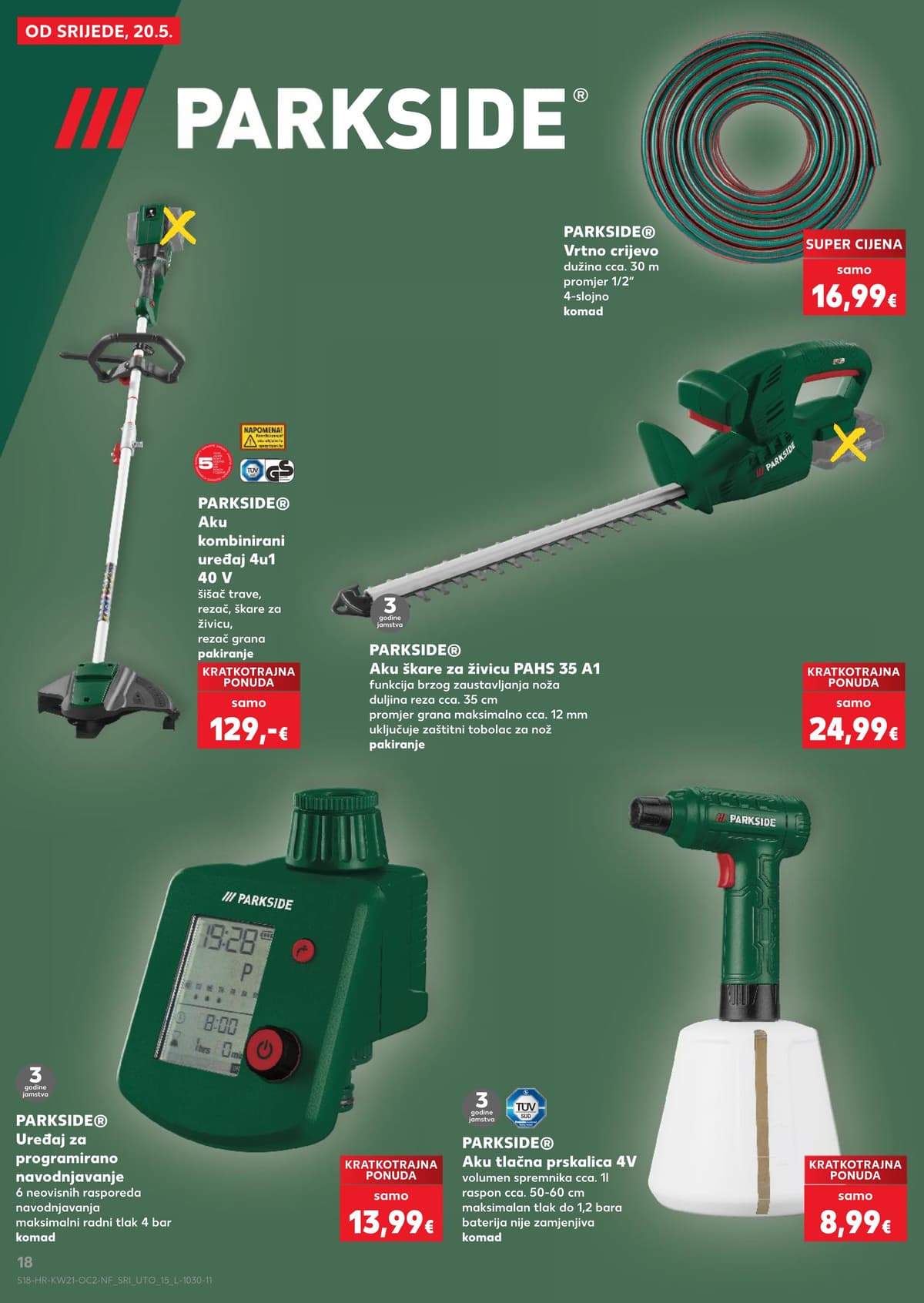 Stranica 18. Kaufland kataloga - Neprehrambeni Proizvodi od 18.05.2026.