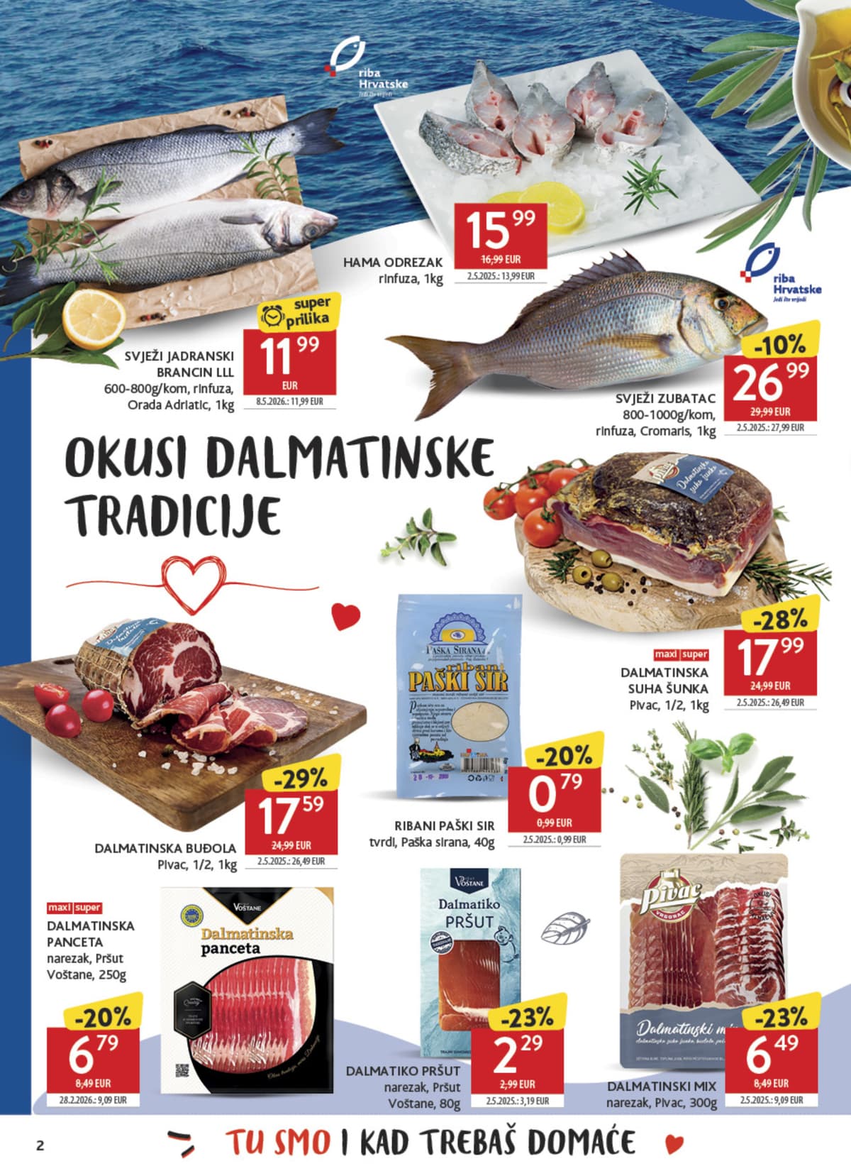 Stranica 2. Konzum kataloga - Najbolje iz Hrvatske od 17.05.2026.
