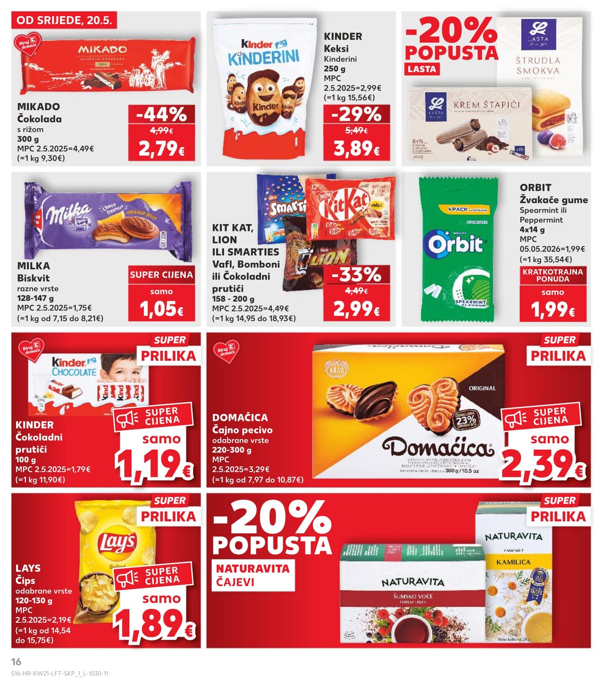 Stranica 16. Kaufland kataloga - Tjedna Akcija
