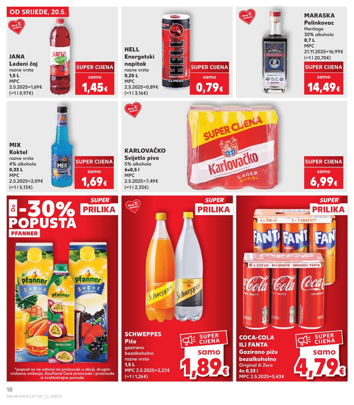 Stranica 18. Kaufland kataloga - Tjedna Akcija