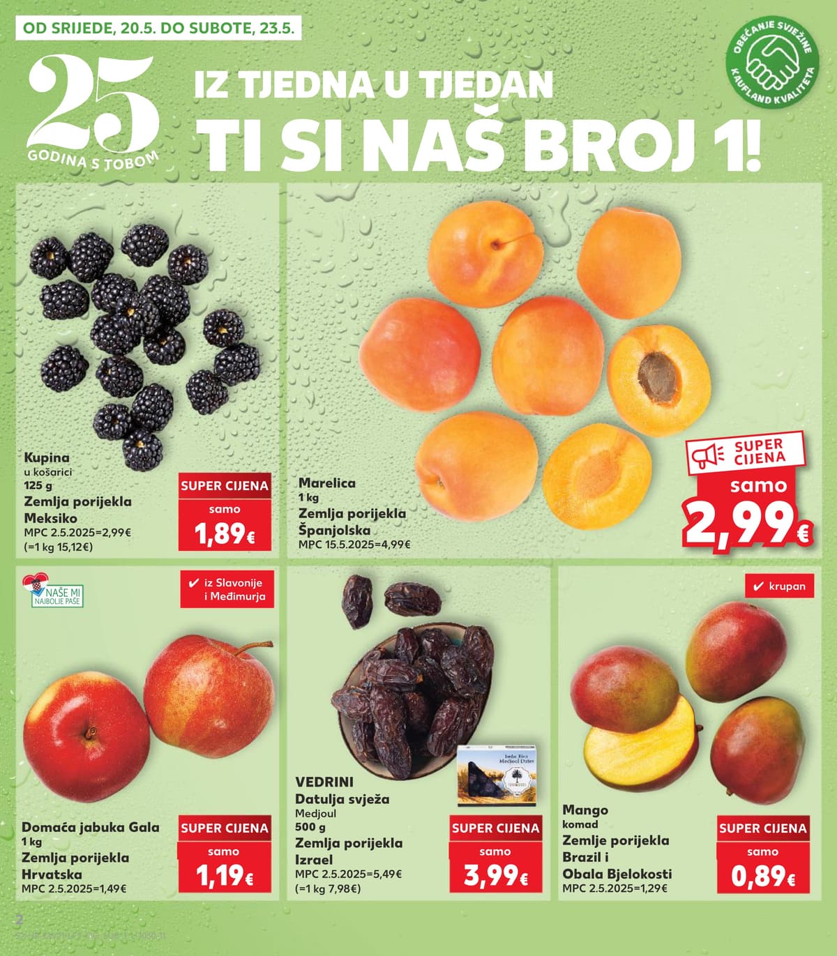 Stranica 2. Kaufland kataloga - Tjedna Akcija