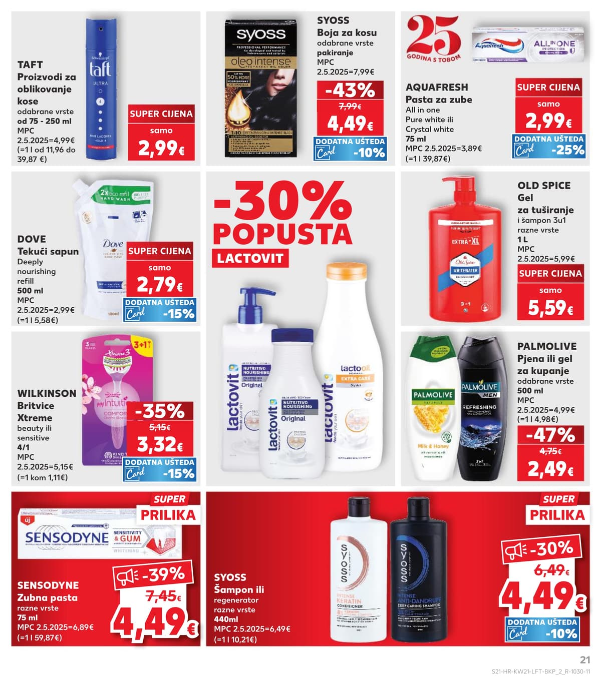 Stranica 21. Kaufland kataloga - Tjedna Akcija