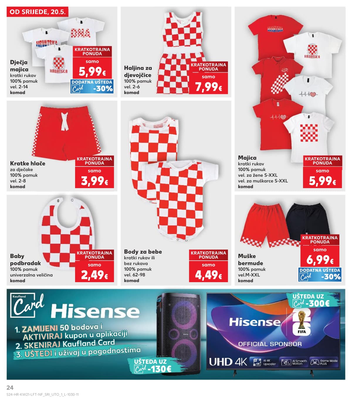 Stranica 24. Kaufland kataloga - Tjedna Akcija od 18.05.2026.