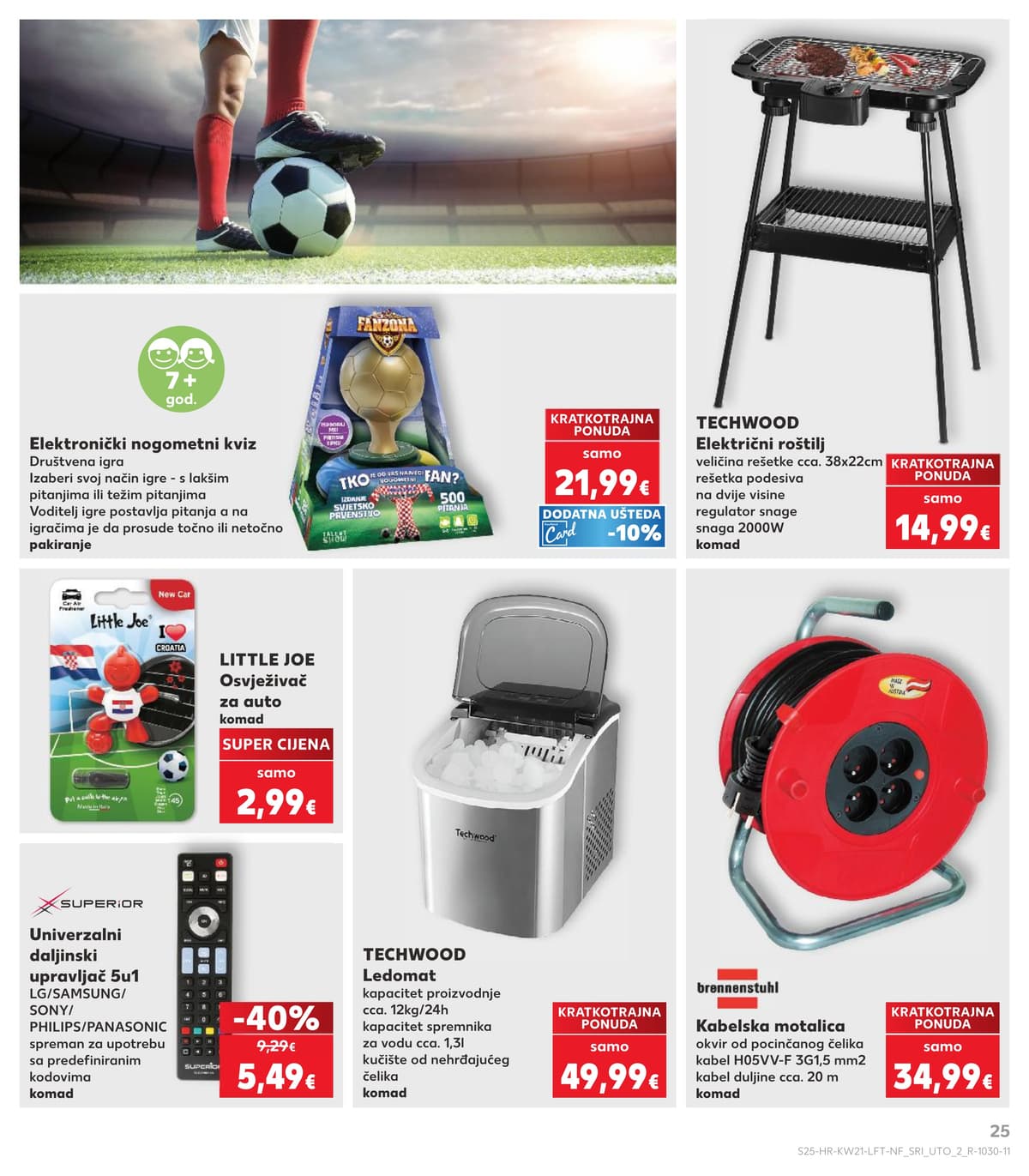 Stranica 25. Kaufland kataloga - Tjedna Akcija od 18.05.2026.