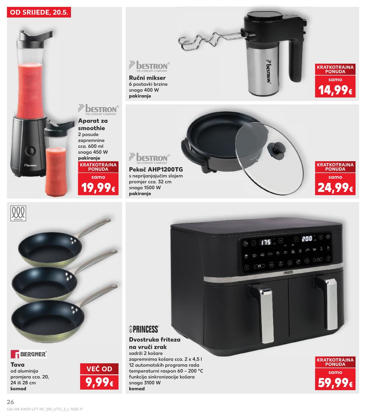 Stranica 26. Kaufland kataloga - Tjedna Akcija od 18.05.2026.