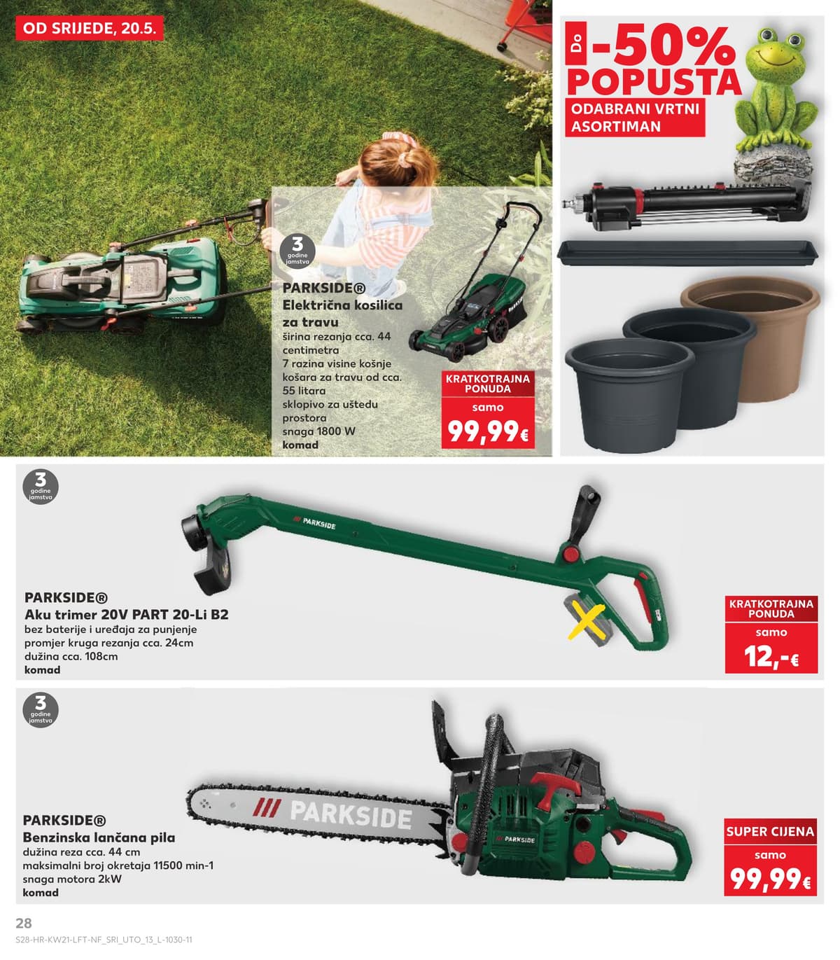 Stranica 28. Kaufland kataloga - Tjedna Akcija od 18.05.2026.