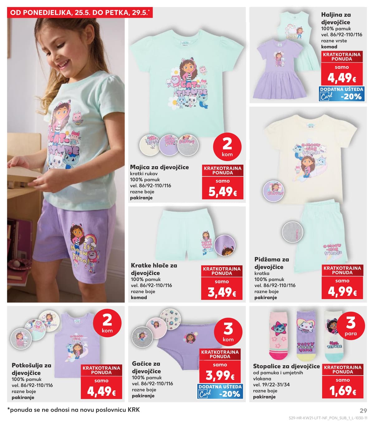 Stranica 29. Kaufland kataloga - Tjedna Akcija od 18.05.2026.
