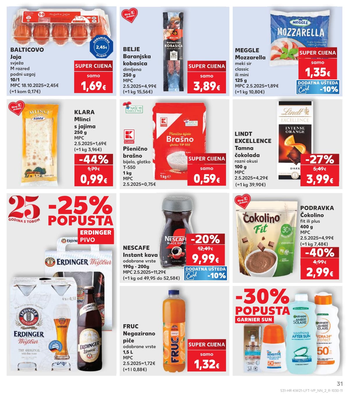 Stranica 31. Kaufland kataloga - Tjedna Akcija