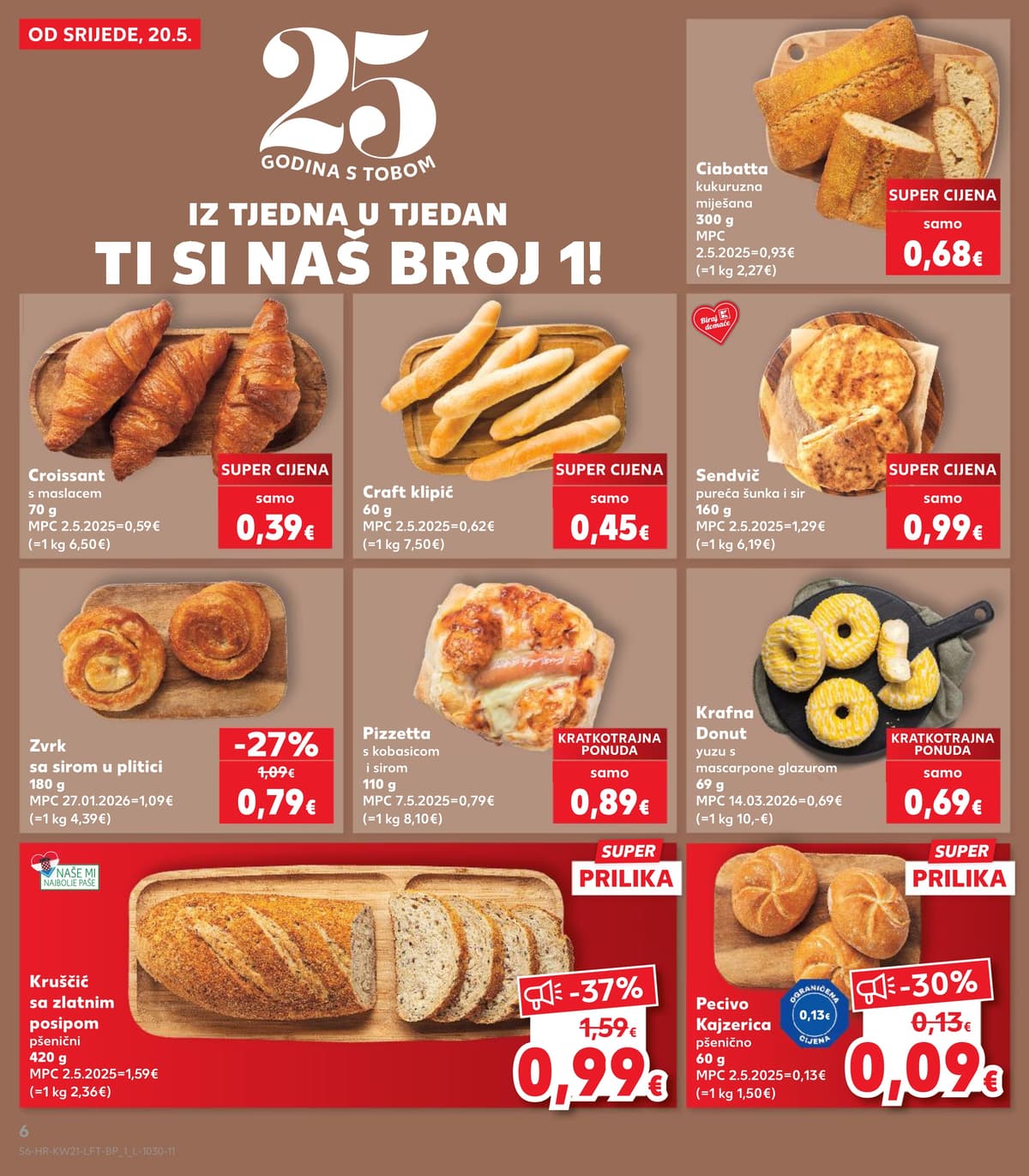 Stranica 6. Kaufland kataloga - Tjedna Akcija