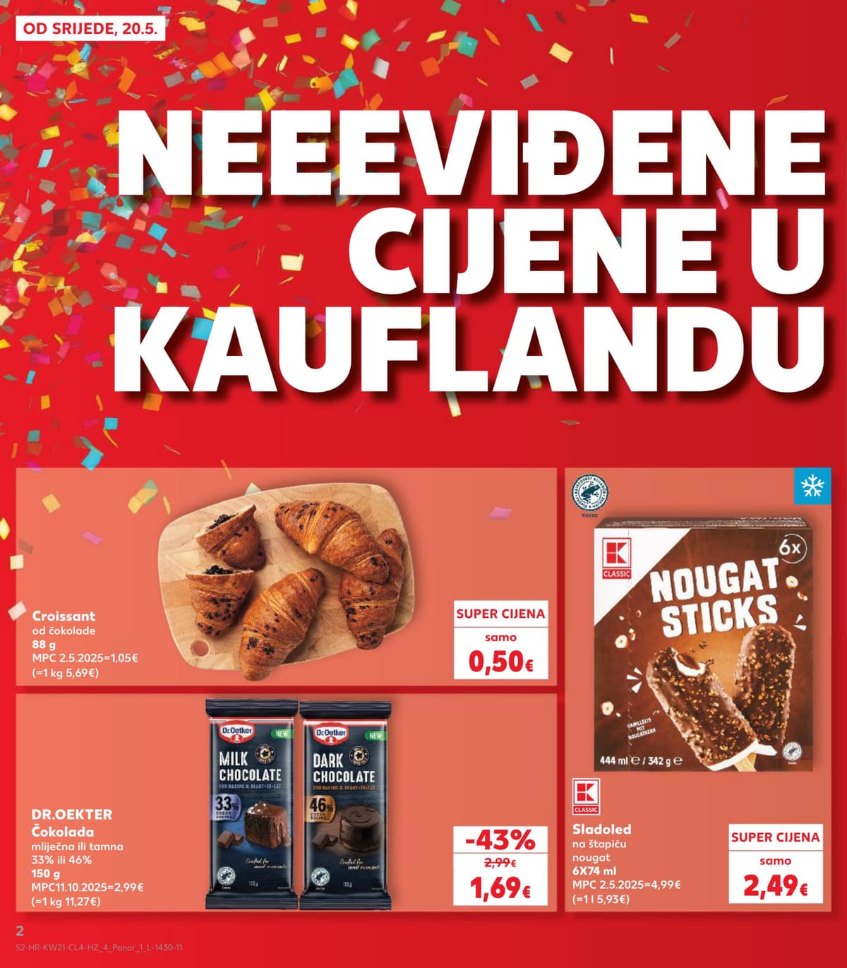 Stranica 2. Kaufland kataloga - Neviđene Cijene