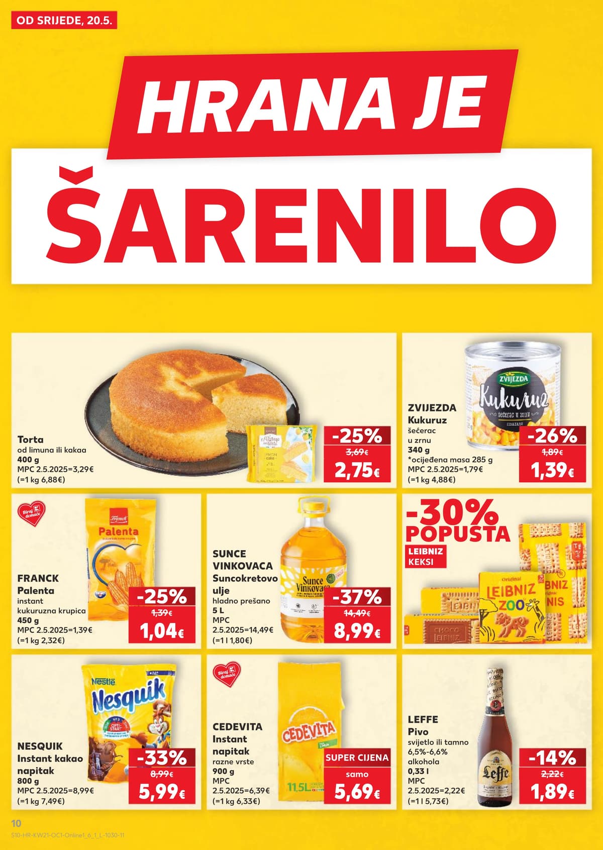 Stranica 10. Kaufland kataloga - Kaufland Marke od 17.05.2026.
