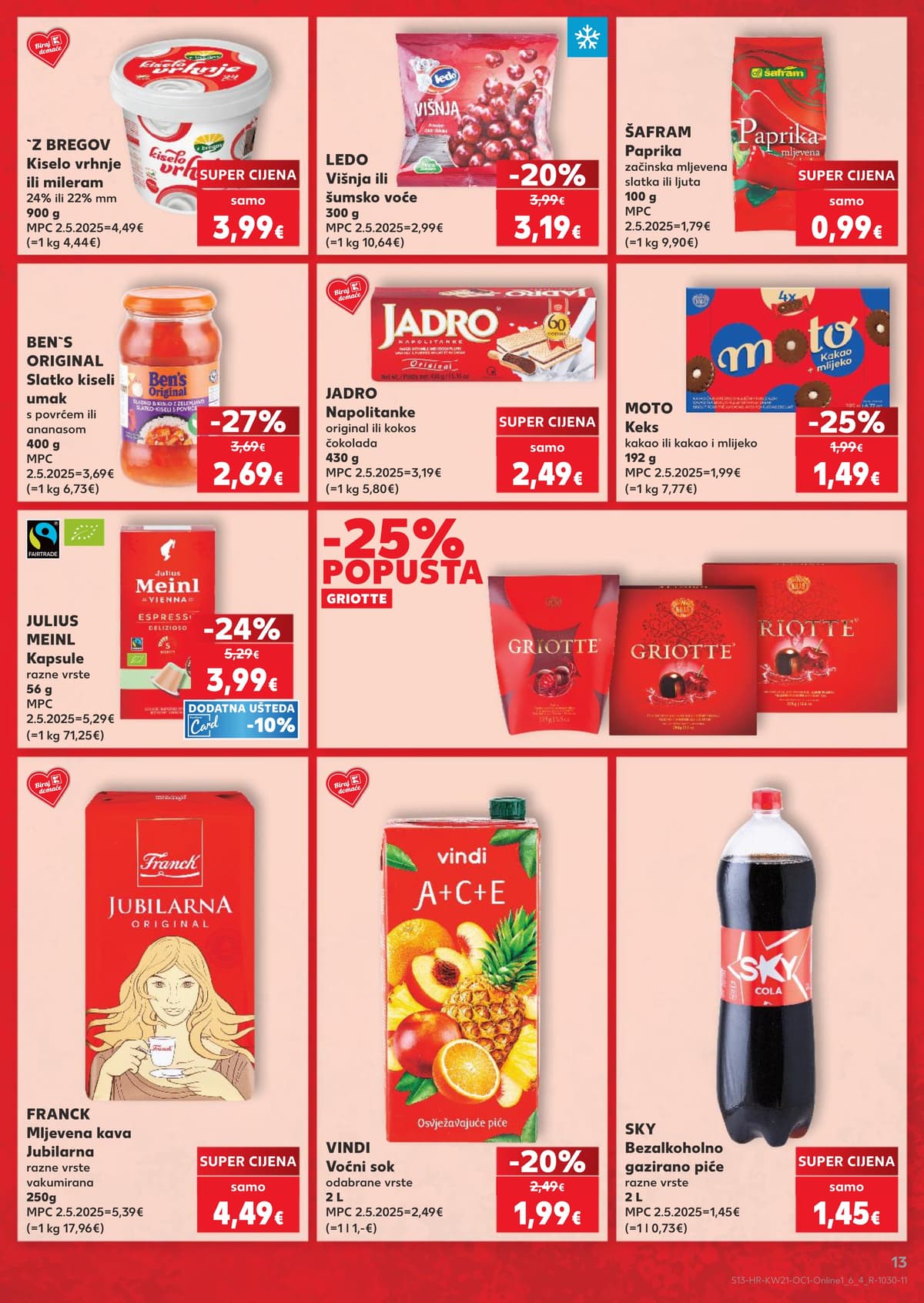 Stranica 13. Kaufland kataloga - Kaufland Marke