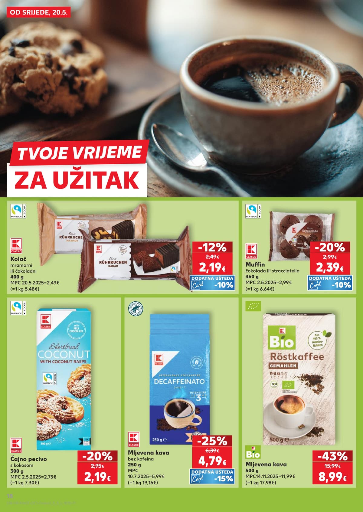 Stranica 18. Kaufland kataloga - Kaufland Marke od 17.05.2026.