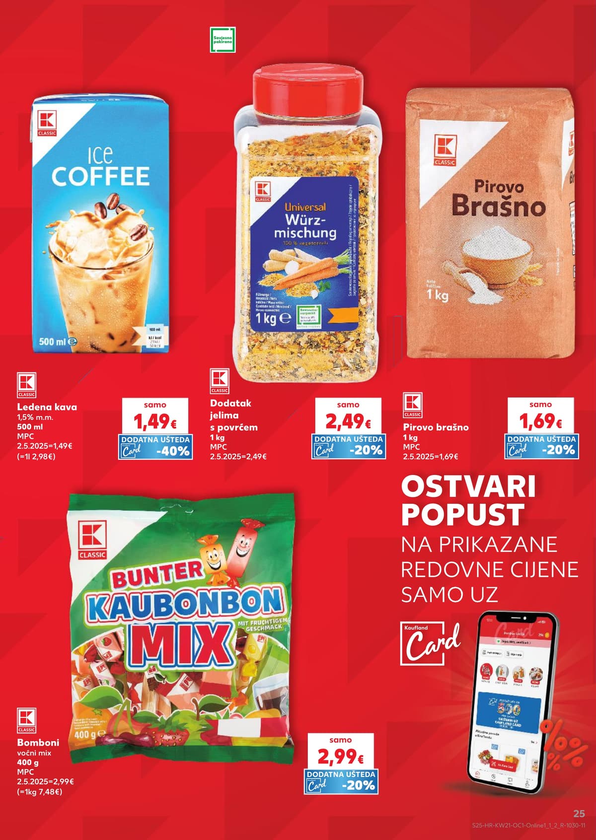 Stranica 25. Kaufland kataloga - Kaufland Marke od 17.05.2026.