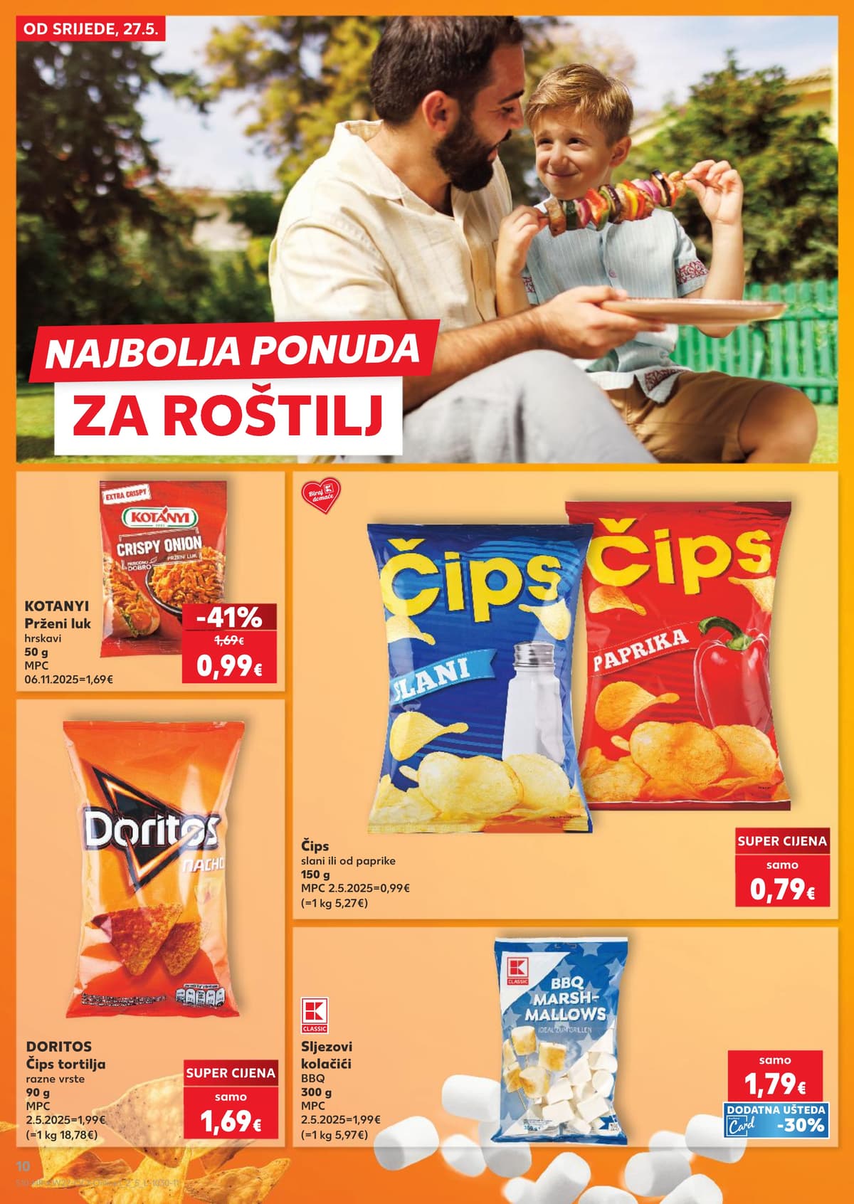 Stranica 10. Kaufland kataloga - Roštilj, Bio i Sladoledi