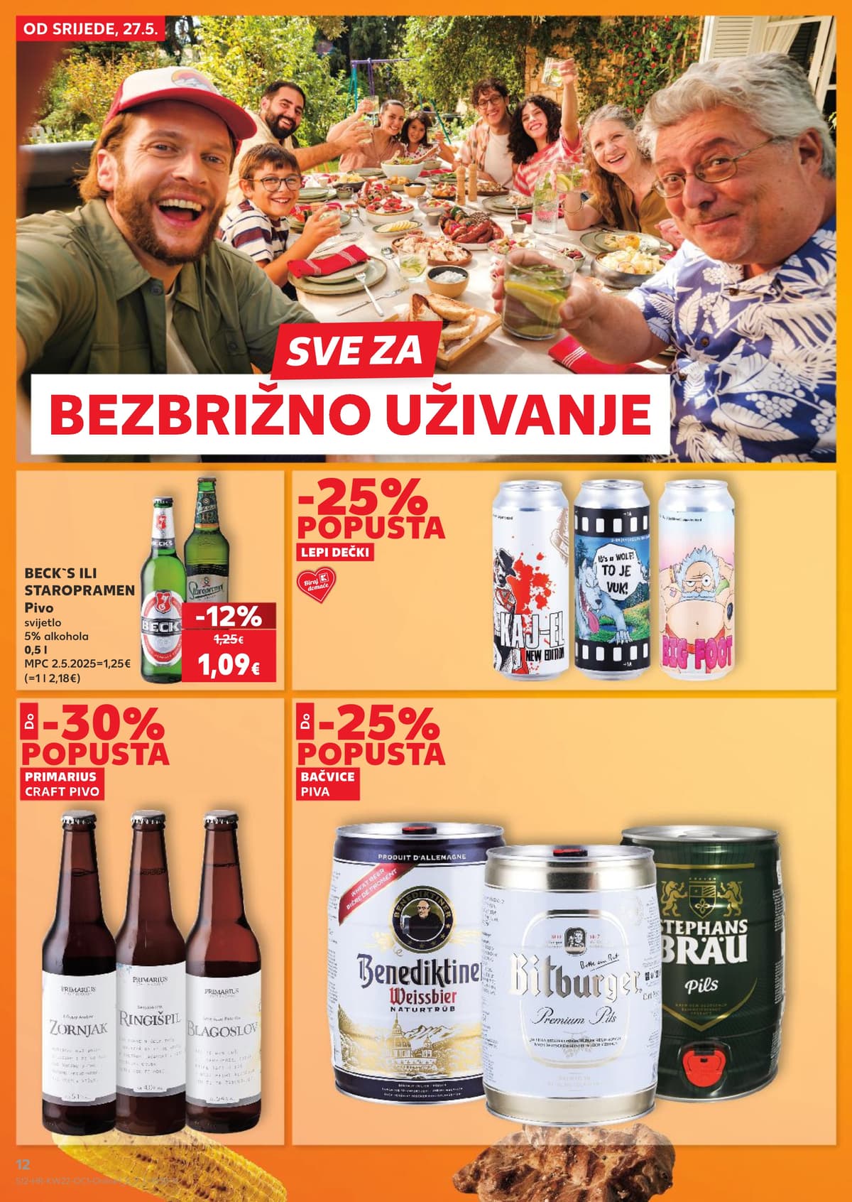 Stranica 12. Kaufland kataloga - Roštilj, Bio i Sladoledi