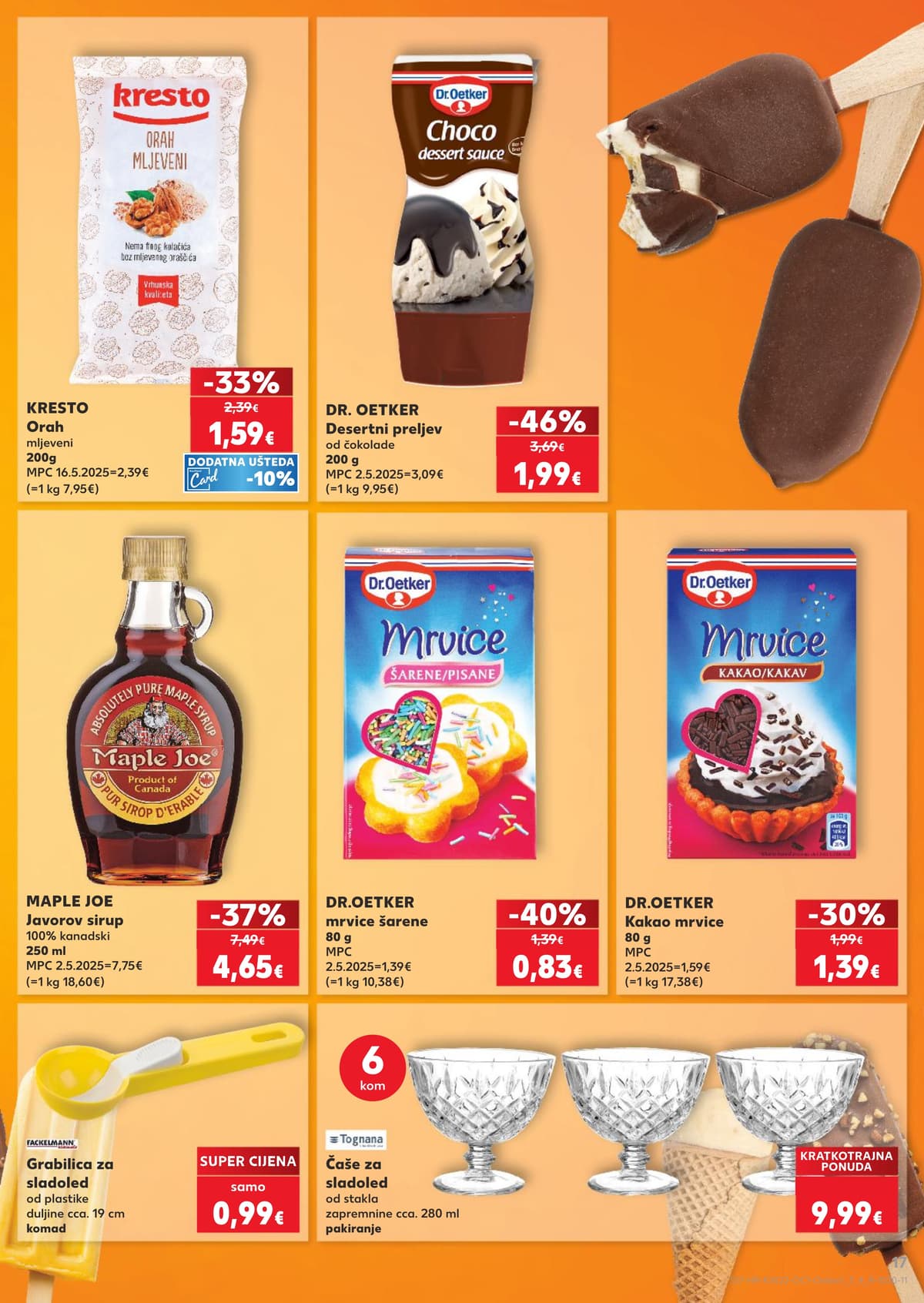 Stranica 17. Kaufland kataloga - Roštilj, Bio i Sladoledi