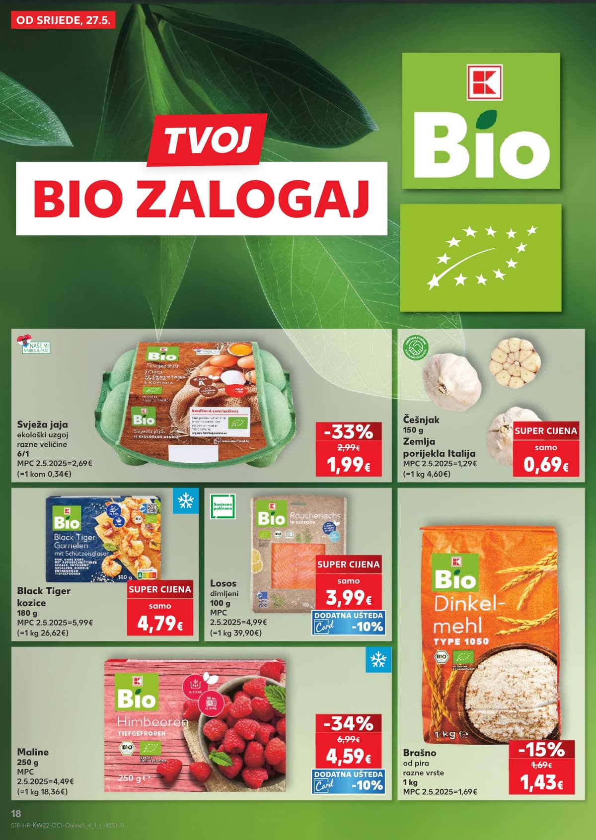 Stranica 18. Kaufland kataloga - Roštilj, Bio i Sladoledi