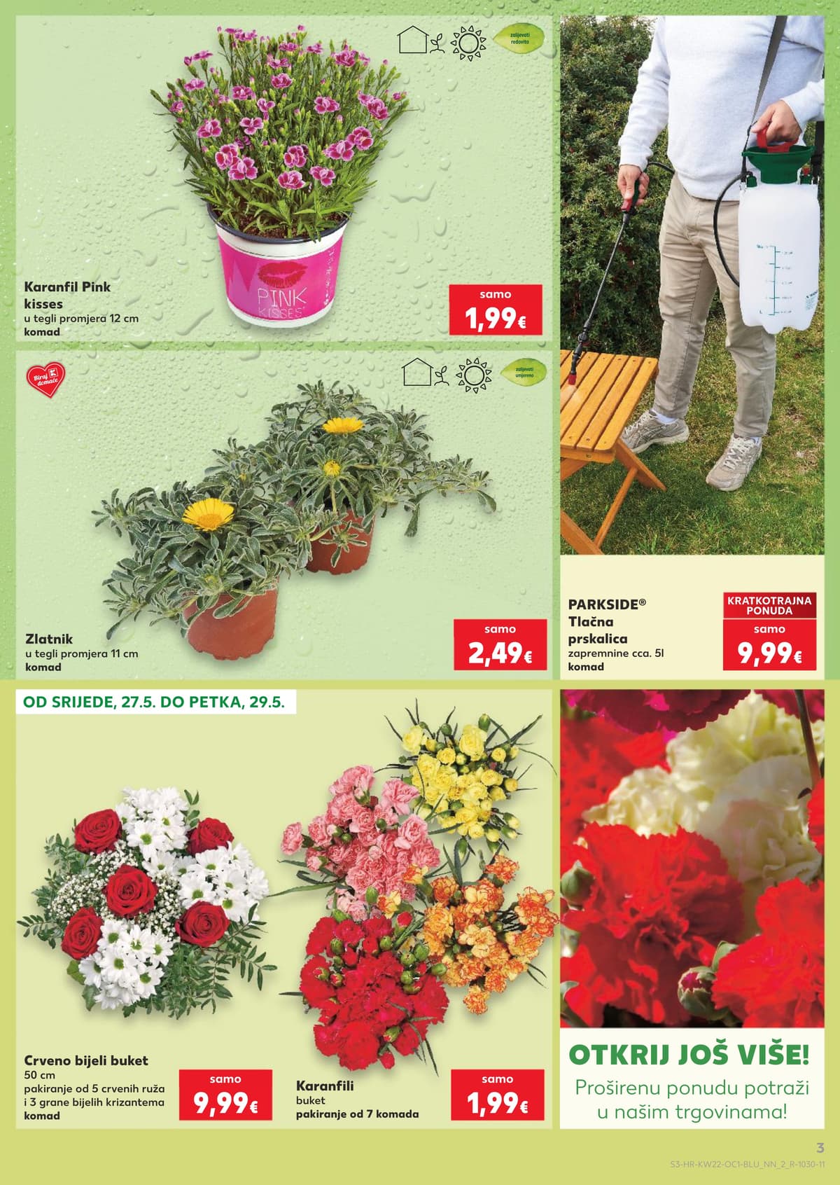 Stranica 3. Kaufland kataloga - Roštilj, Bio i Sladoledi od 24.05.2026.