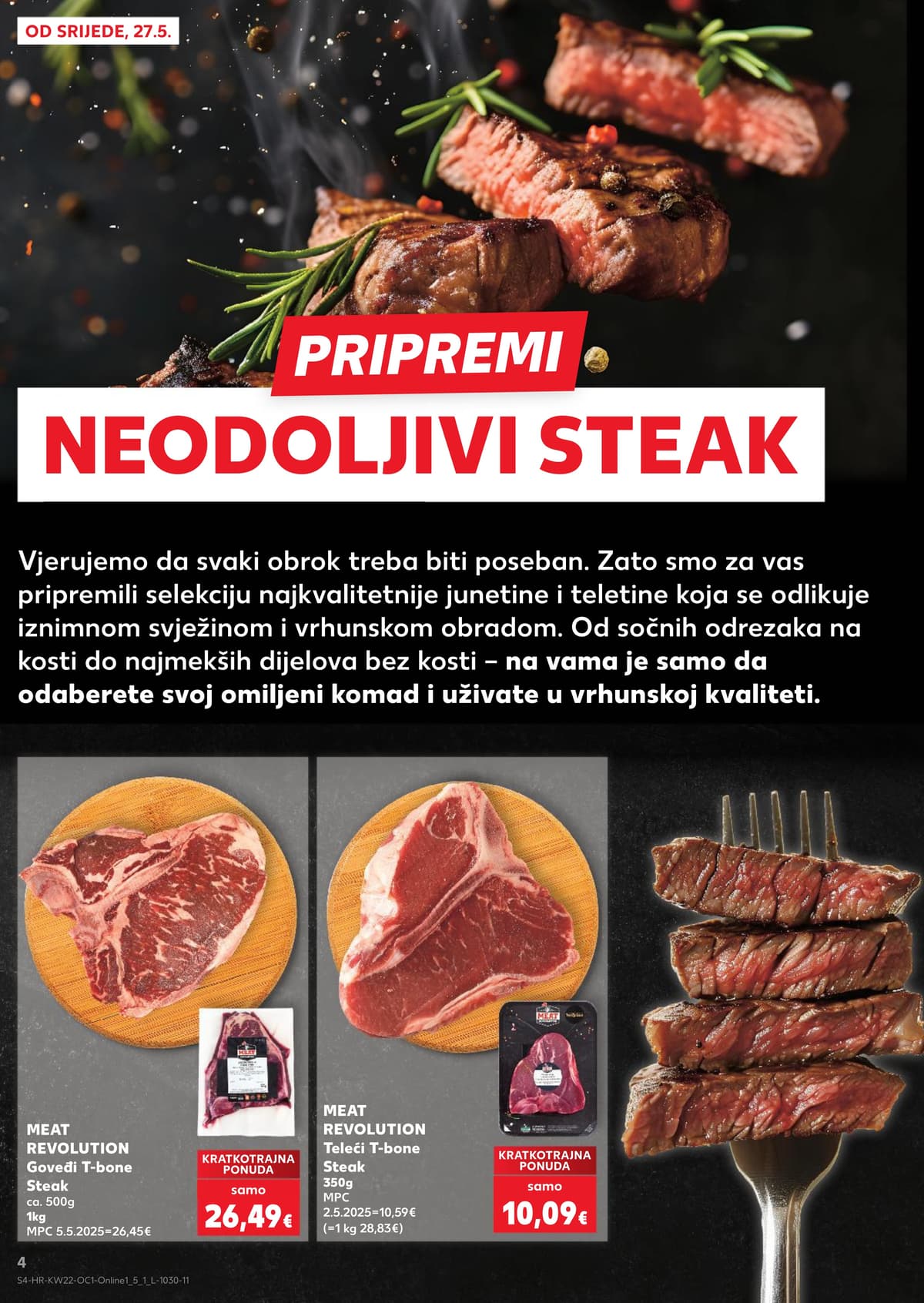 Stranica 4. Kaufland kataloga - Roštilj, Bio i Sladoledi od 24.05.2026.