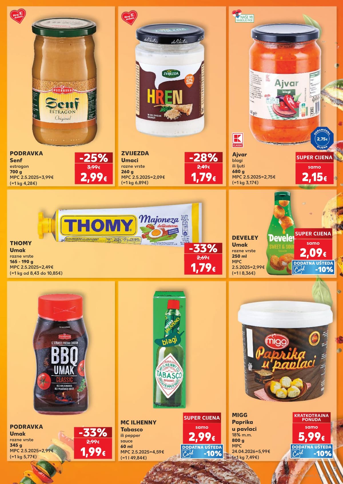 Stranica 9. Kaufland kataloga - Roštilj, Bio i Sladoledi