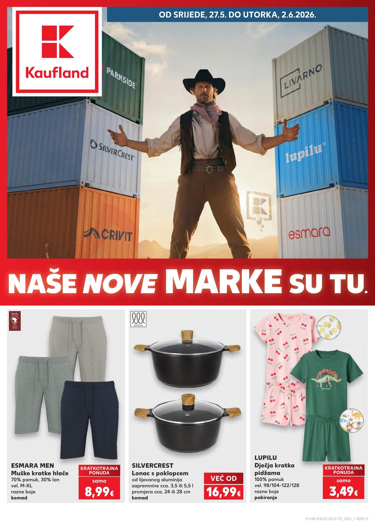 Stranica 1. Kaufland kataloga - Neprehrana od 24.05.2026.