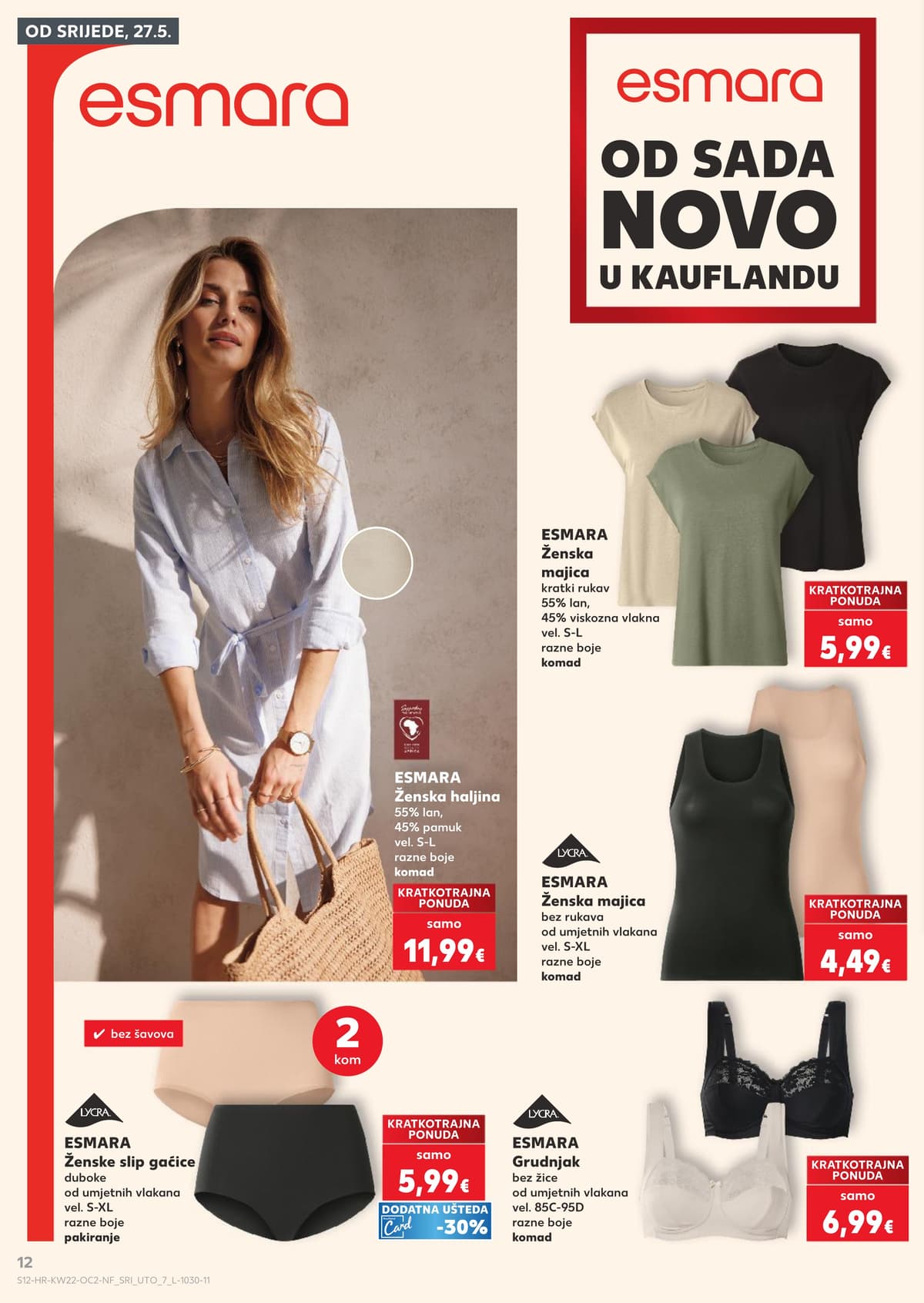 Stranica 12. Kaufland kataloga - Neprehrana od 24.05.2026.