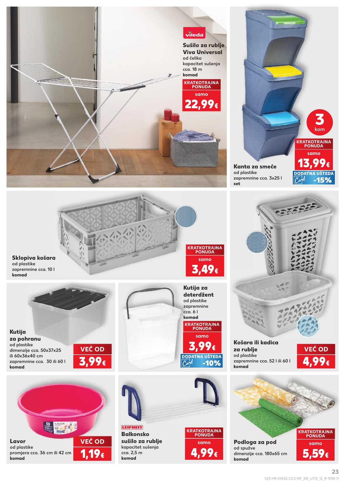 Stranica 23. Kaufland kataloga - Neprehrana