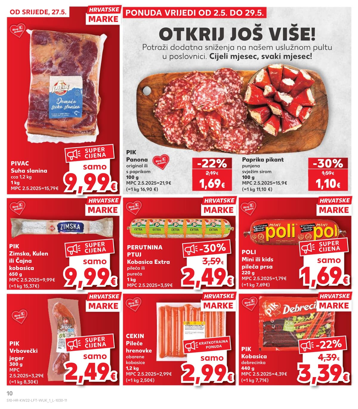 Stranica 10. Kaufland kataloga - Tjedna Akcija od 24.05.2026.